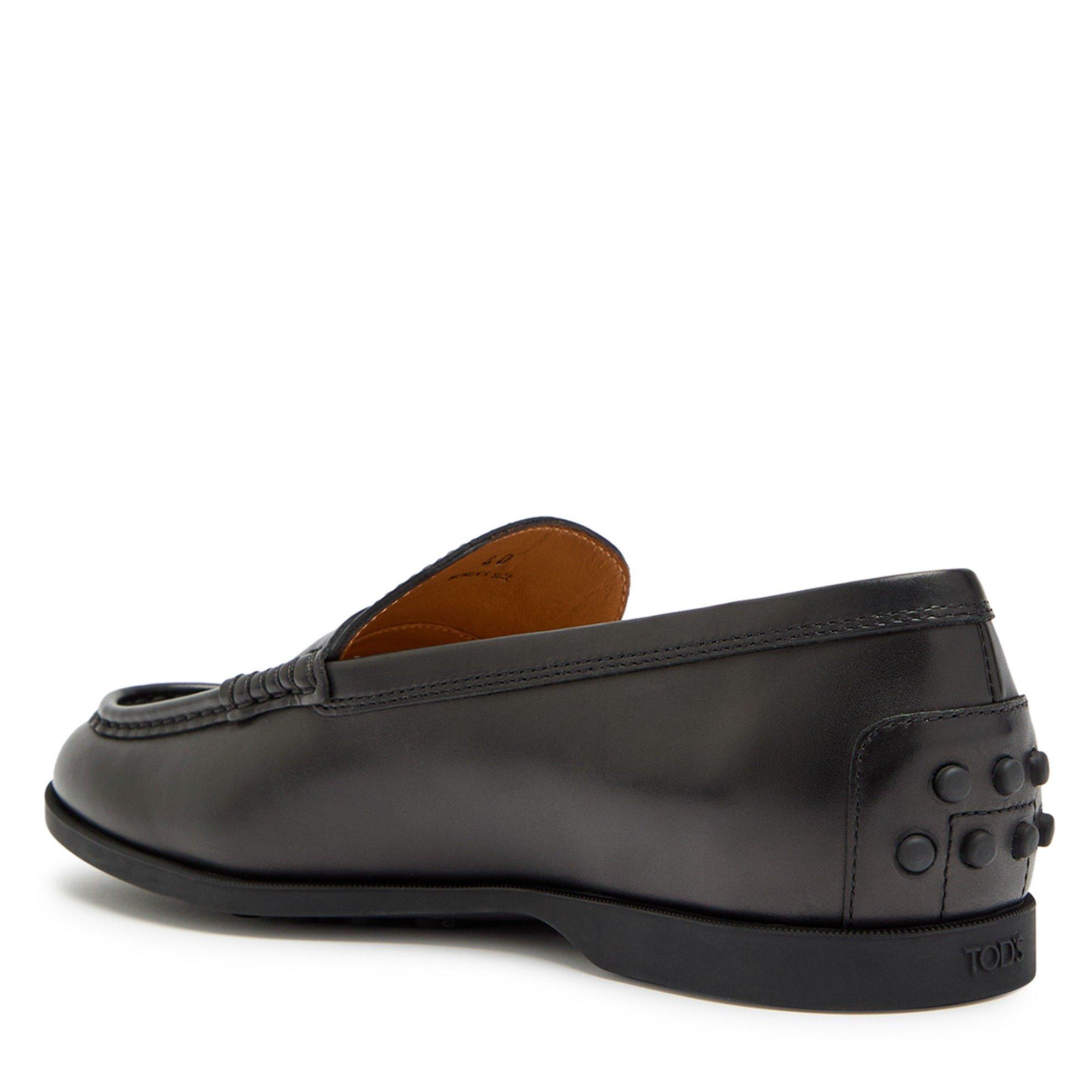 BLACK - Tods - GOMMA LEGGERO 01M MOCASSINO - 2
