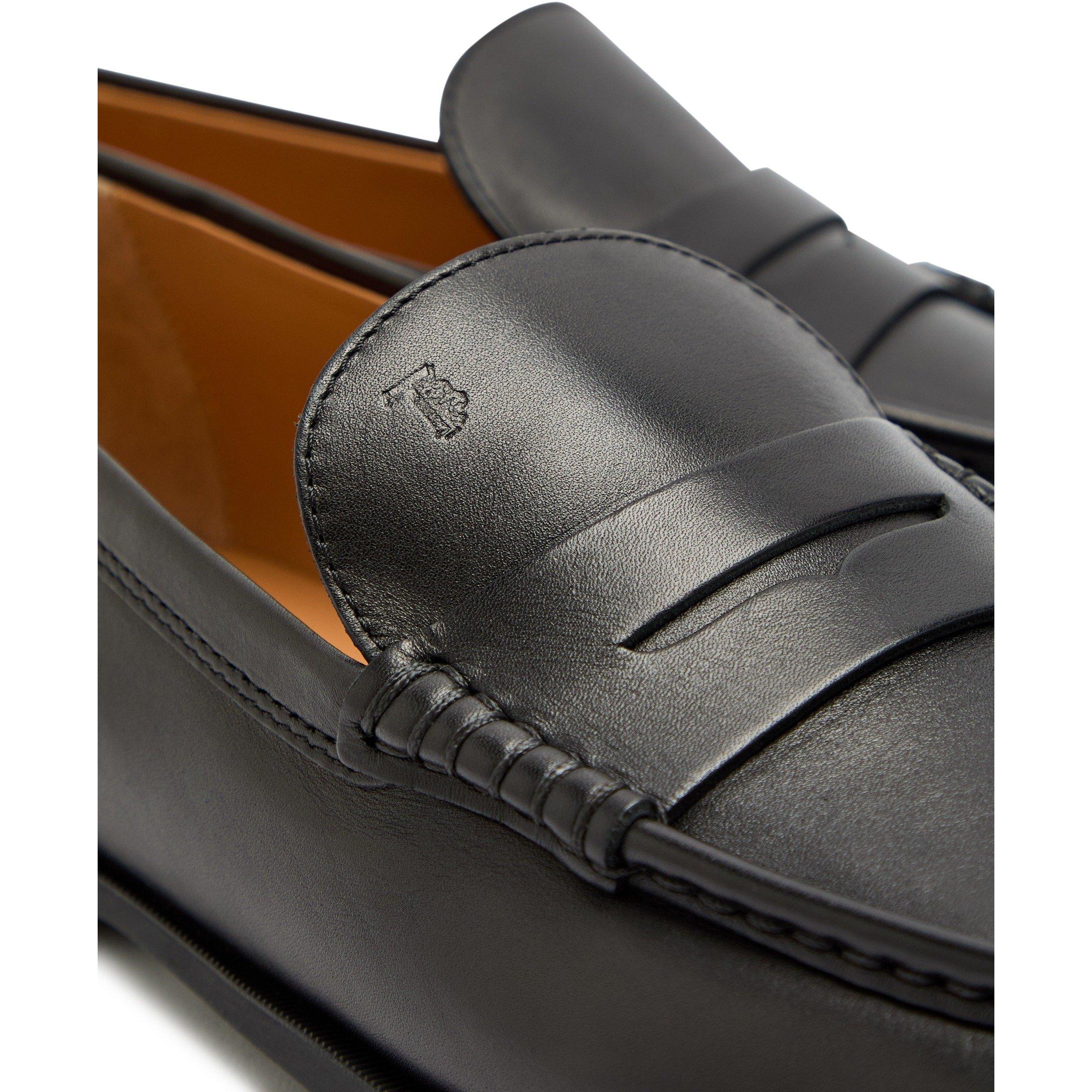 BLACK - Tods - GOMMA LEGGERO 01M MOCASSINO - 4