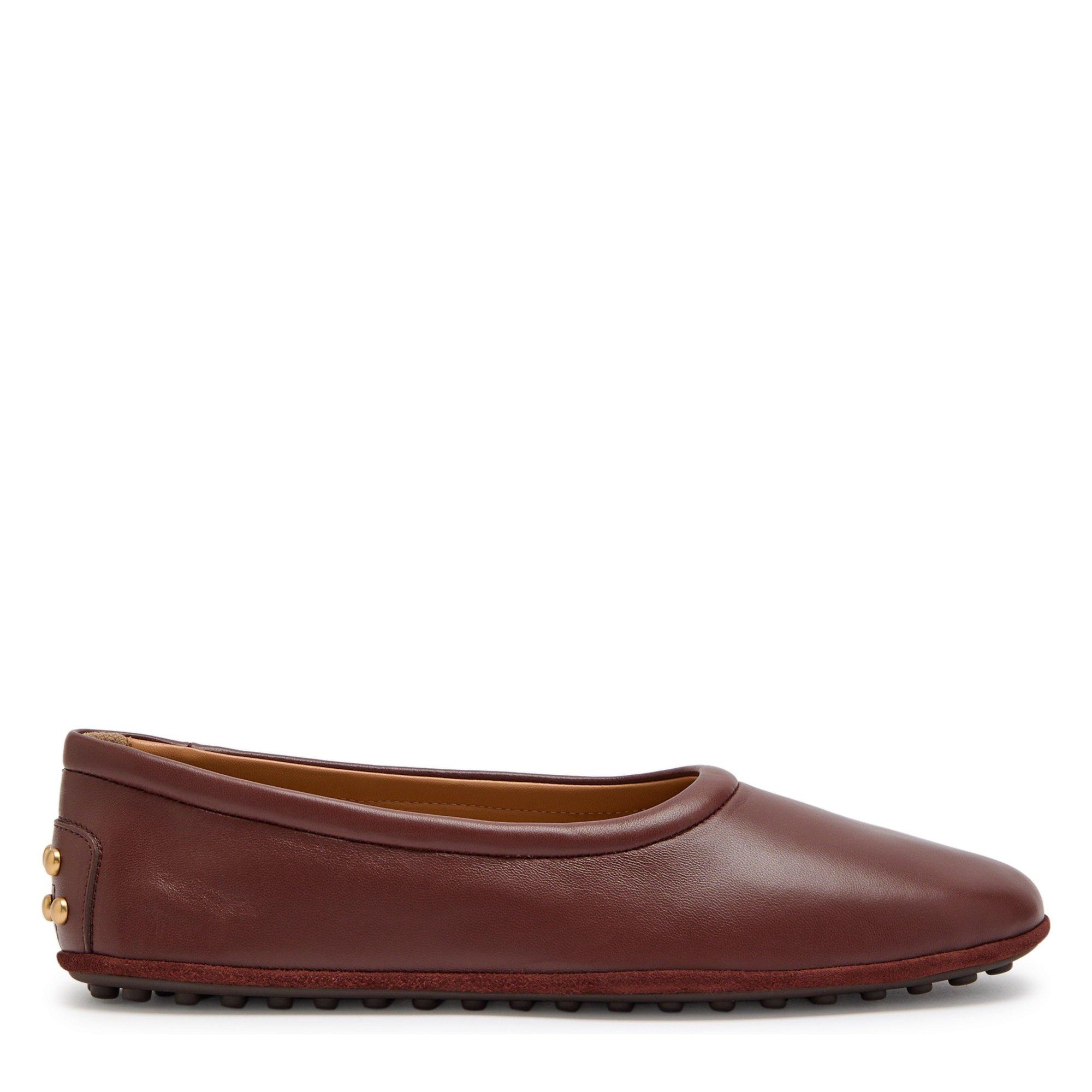 BROWN - Tods - GOMMINO BALLERINA