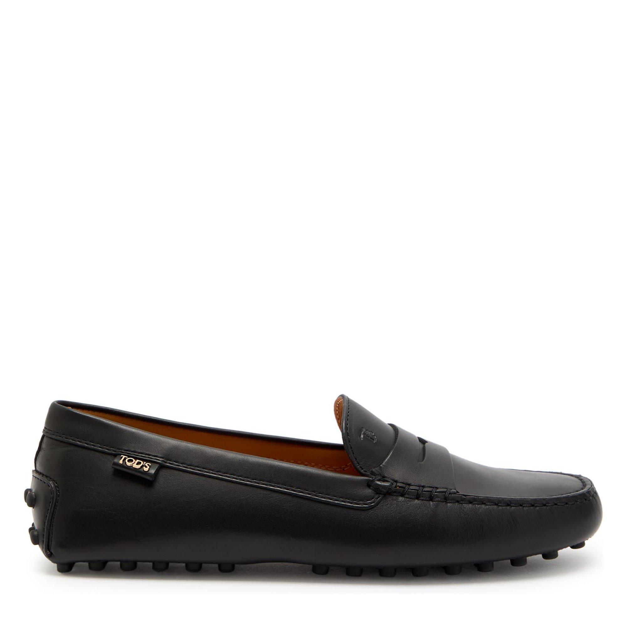BLACK - Tods - GOMMINO 22L MOCASSINO