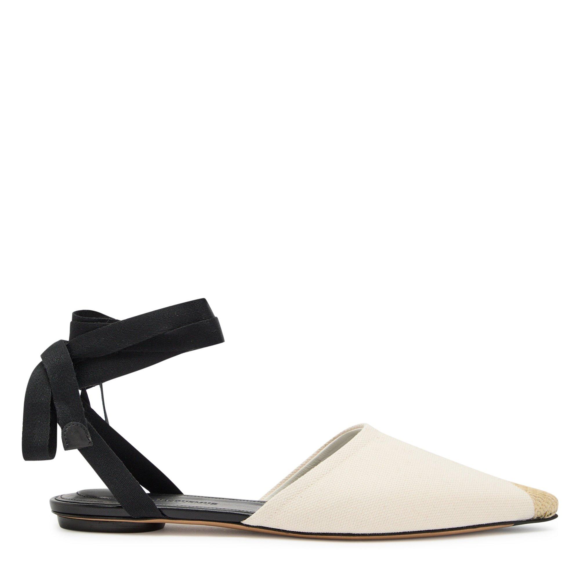 BEIGE AND OTHER - Jacquemus - Women's Les Tourni Canvas Espadrilles - 1
