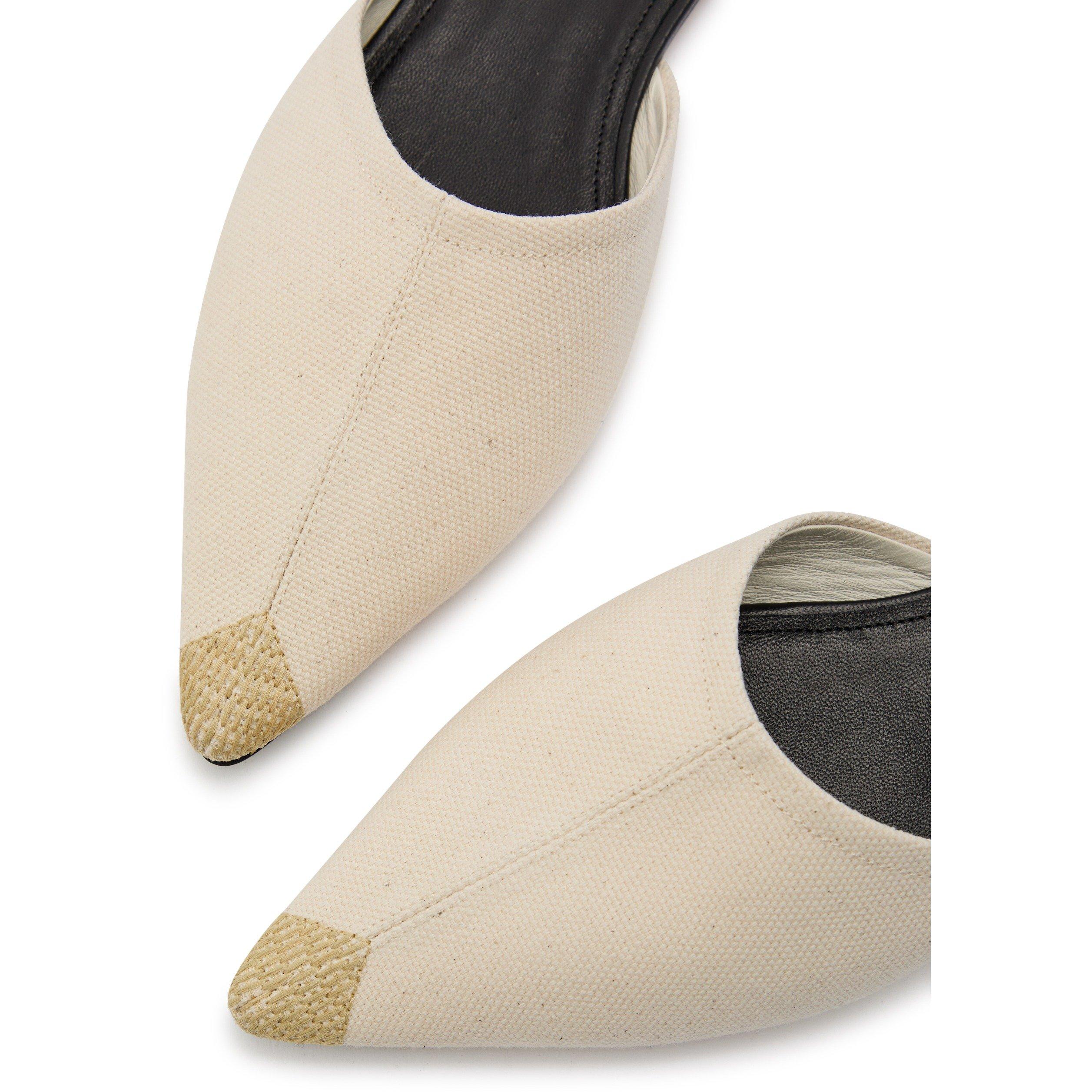 BEIGE AND OTHER - Jacquemus - Women's Les Tourni Canvas Espadrilles - 4