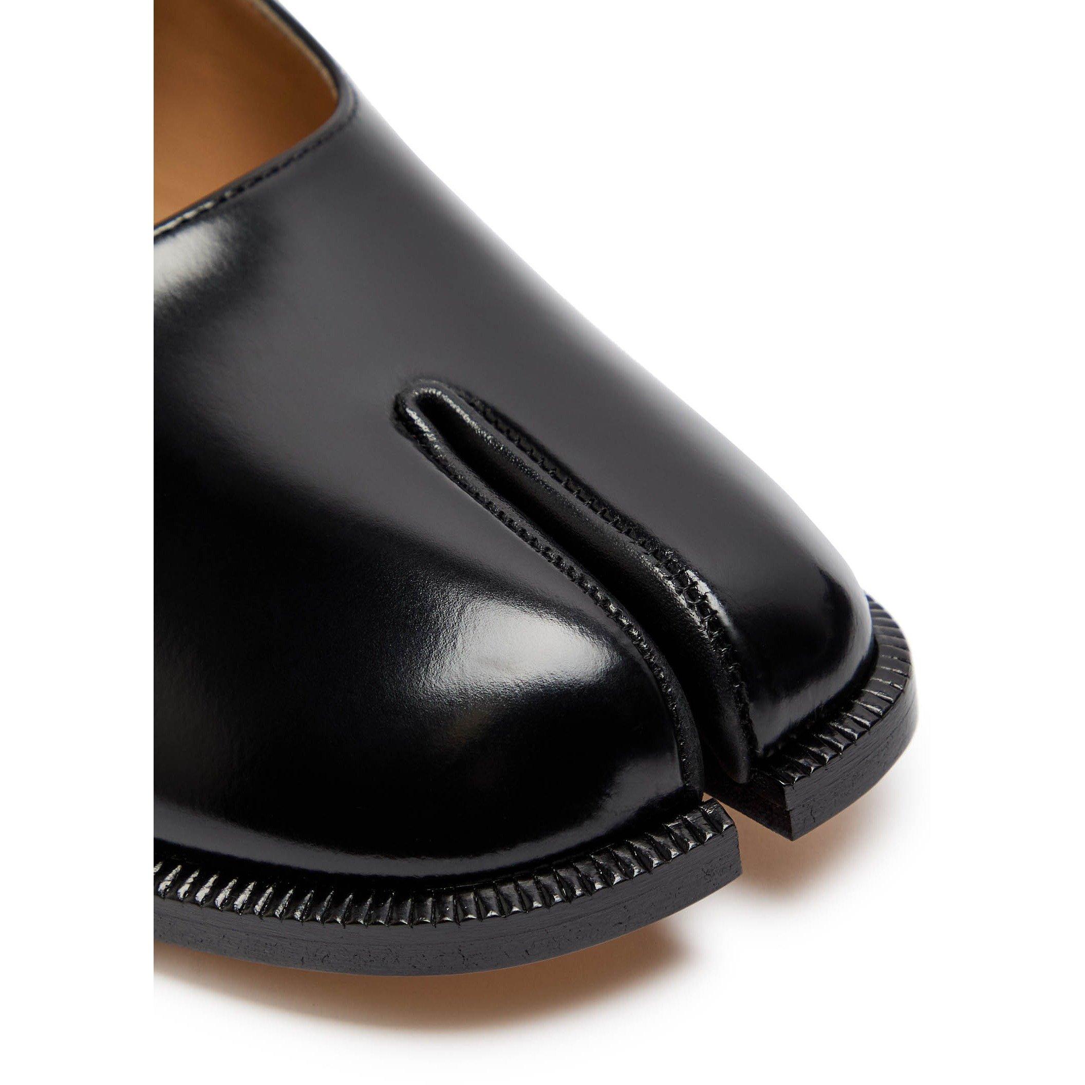 BLACK - Maison Margiela - Women's Tabi Leather Mary Janes - 5