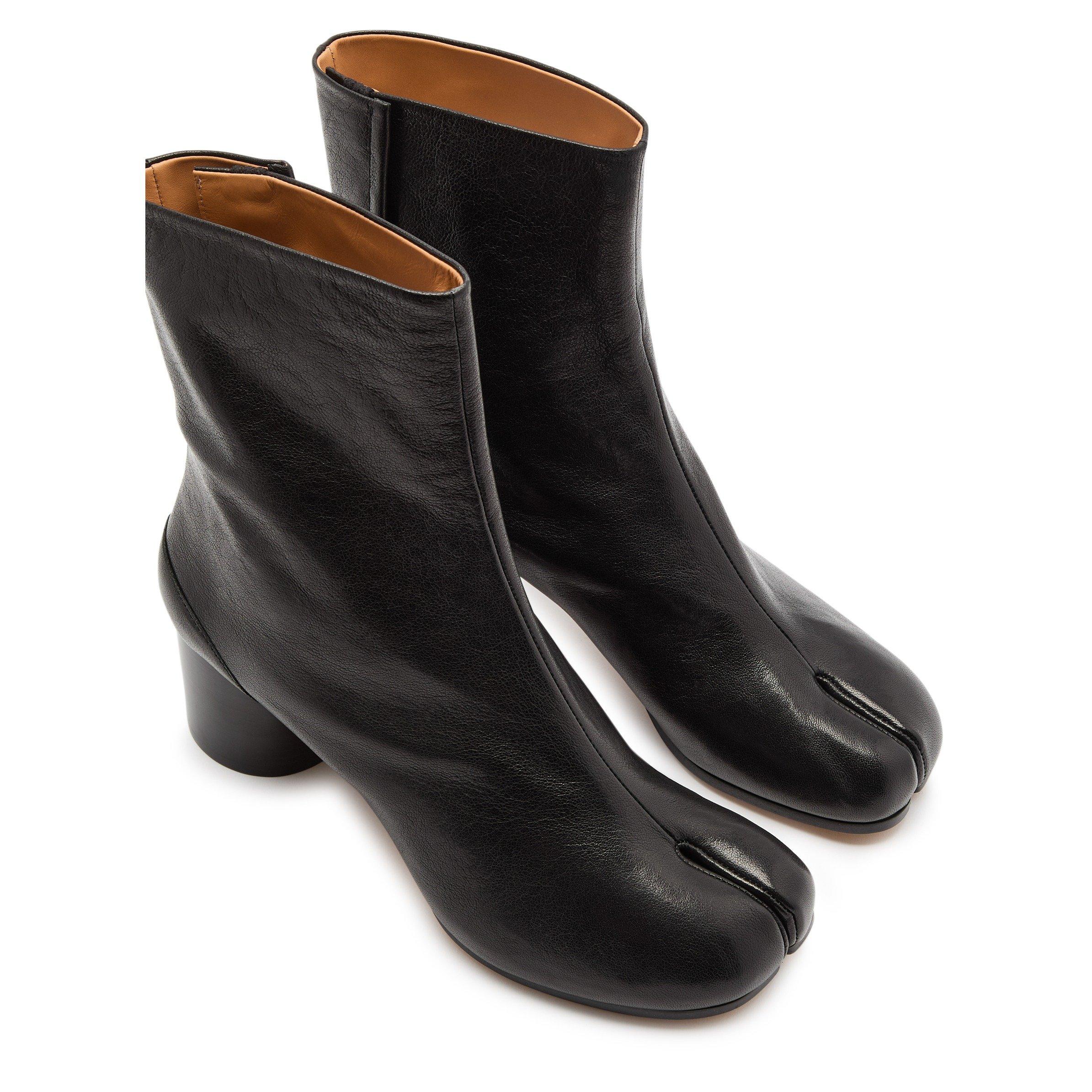 BLACK - Maison Margiela - TABI ANKLE BOOTS H60 - 4