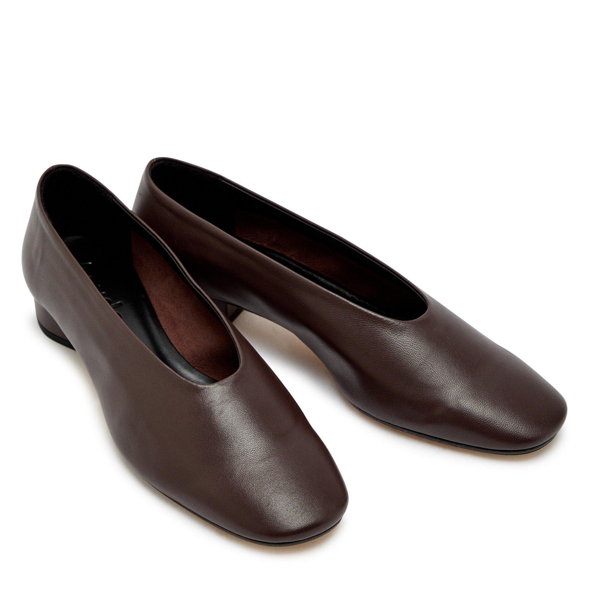 BROWN - Aeyde - DELIA NAPPA LEATHER MOKA - 3