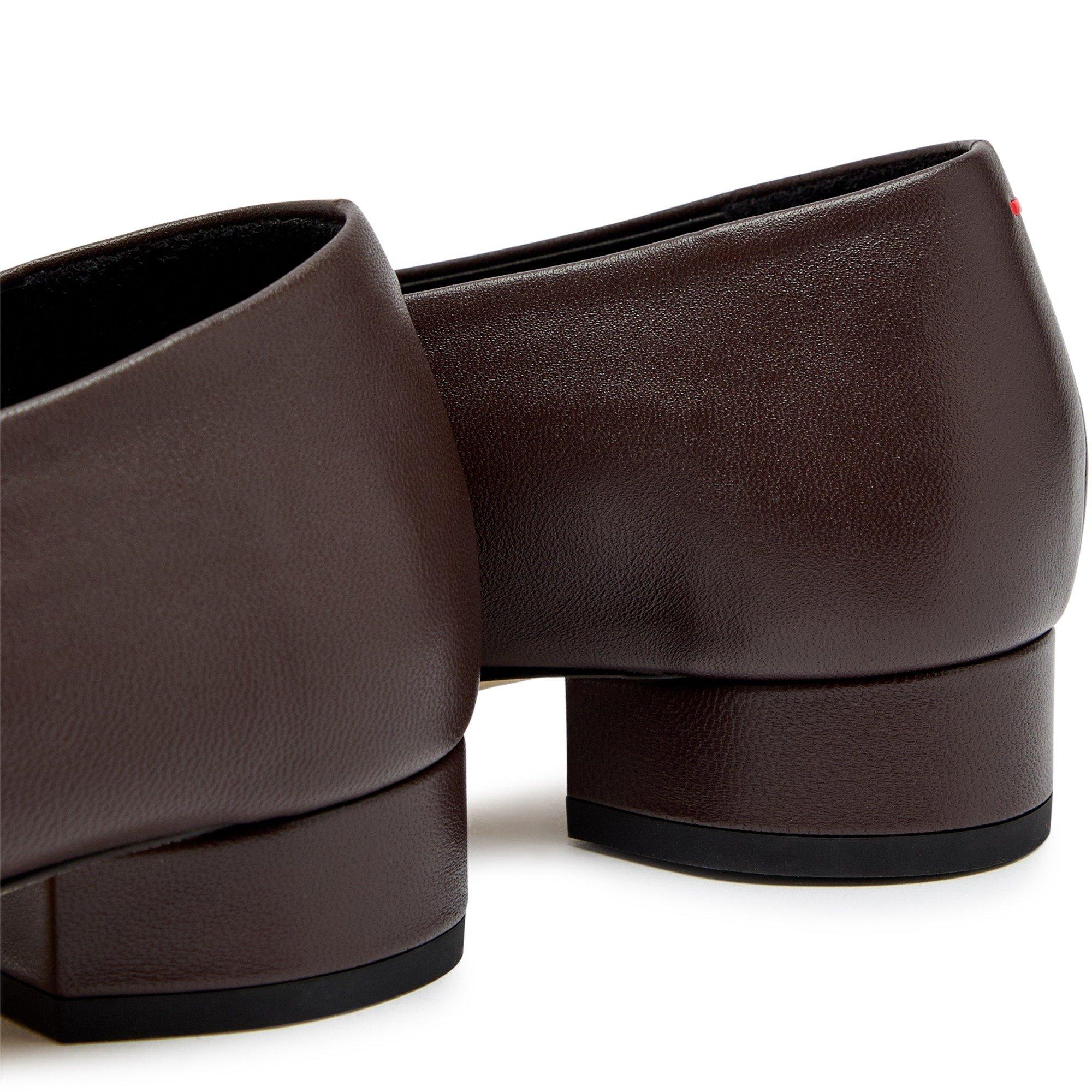 BROWN - Aeyde - DELIA NAPPA LEATHER MOKA - 4