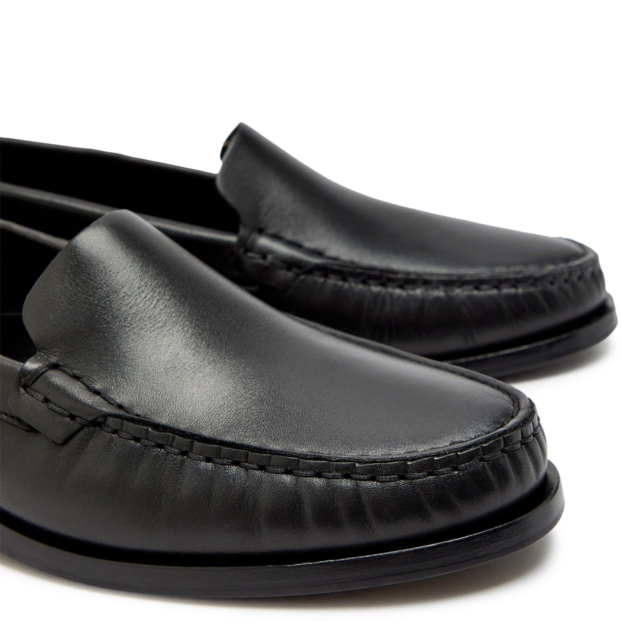 BLACK - Aeyde - ARTHUR CALF LEATHER BLACK - 4