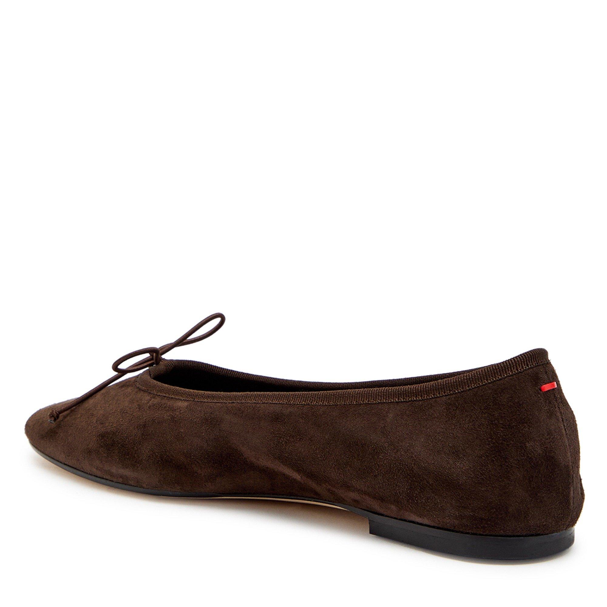 BROWN - Aeyde - TIBY KID SUEDE LEATHER MOKA - 2