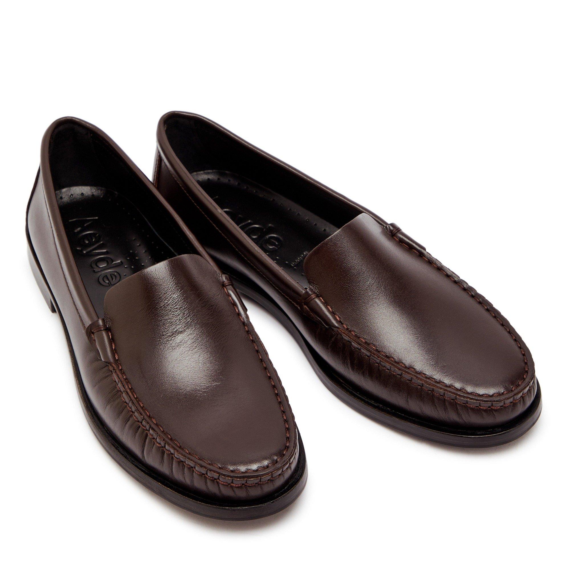 BROWN - Aeyde - ARTHUR CALF LEATHER CREAMY - 3