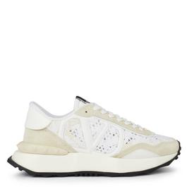 Valentino Garavani Lace And Mesh Lacerunner Trainers