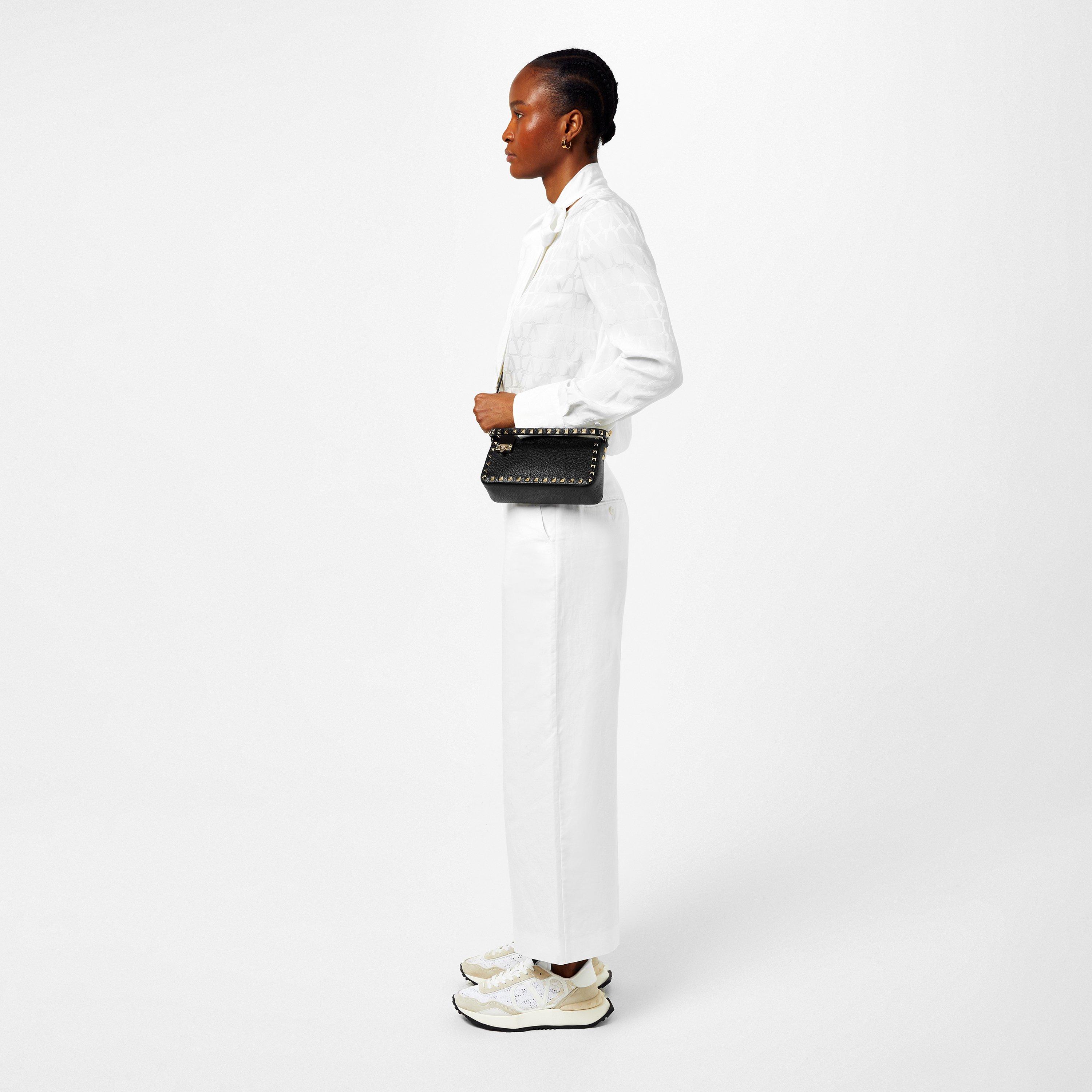 Bianco 0BQ - Valentino Garavani - Lace And Mesh Lacerunner Trainers - 6