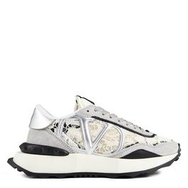 Valentino Garavani Lace And Mesh Lacerunner Trainers