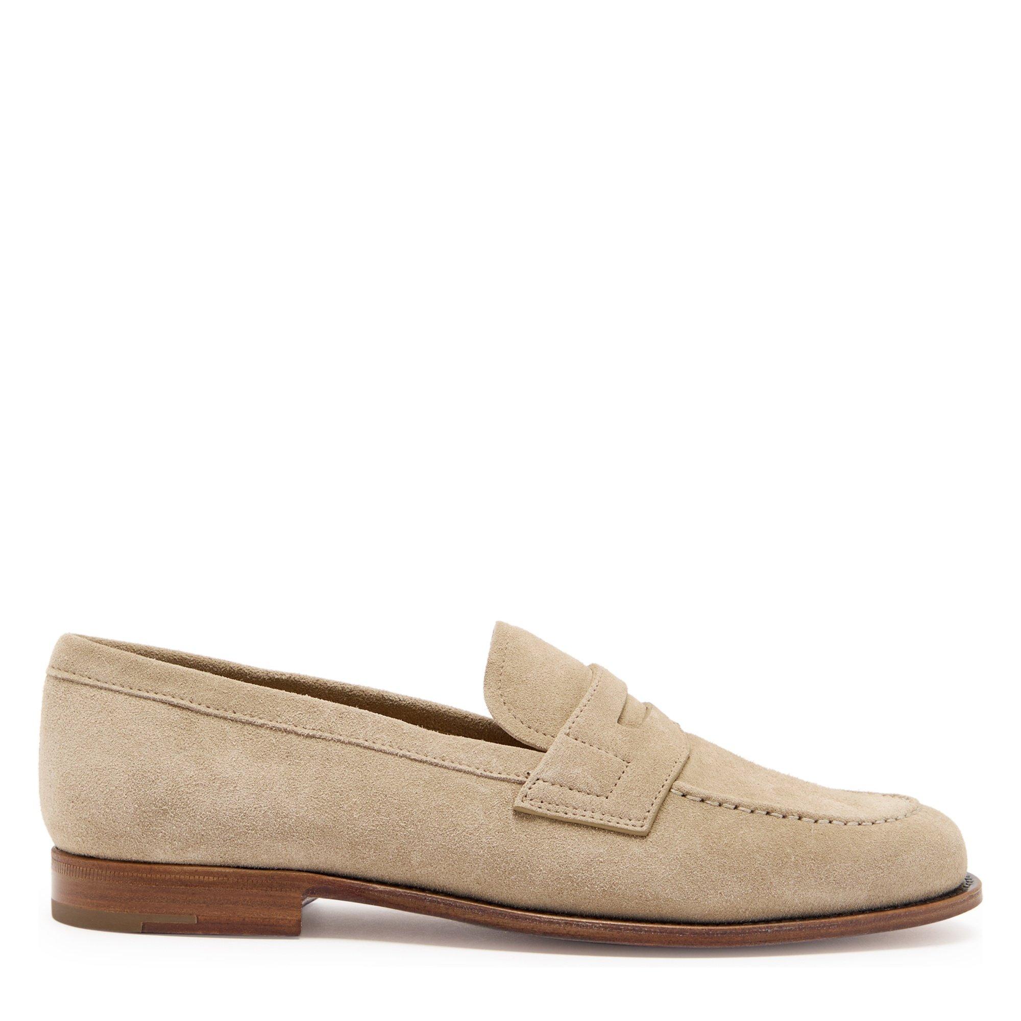 SAND - Churchs - Women's Heswall Suede Loafers - 1