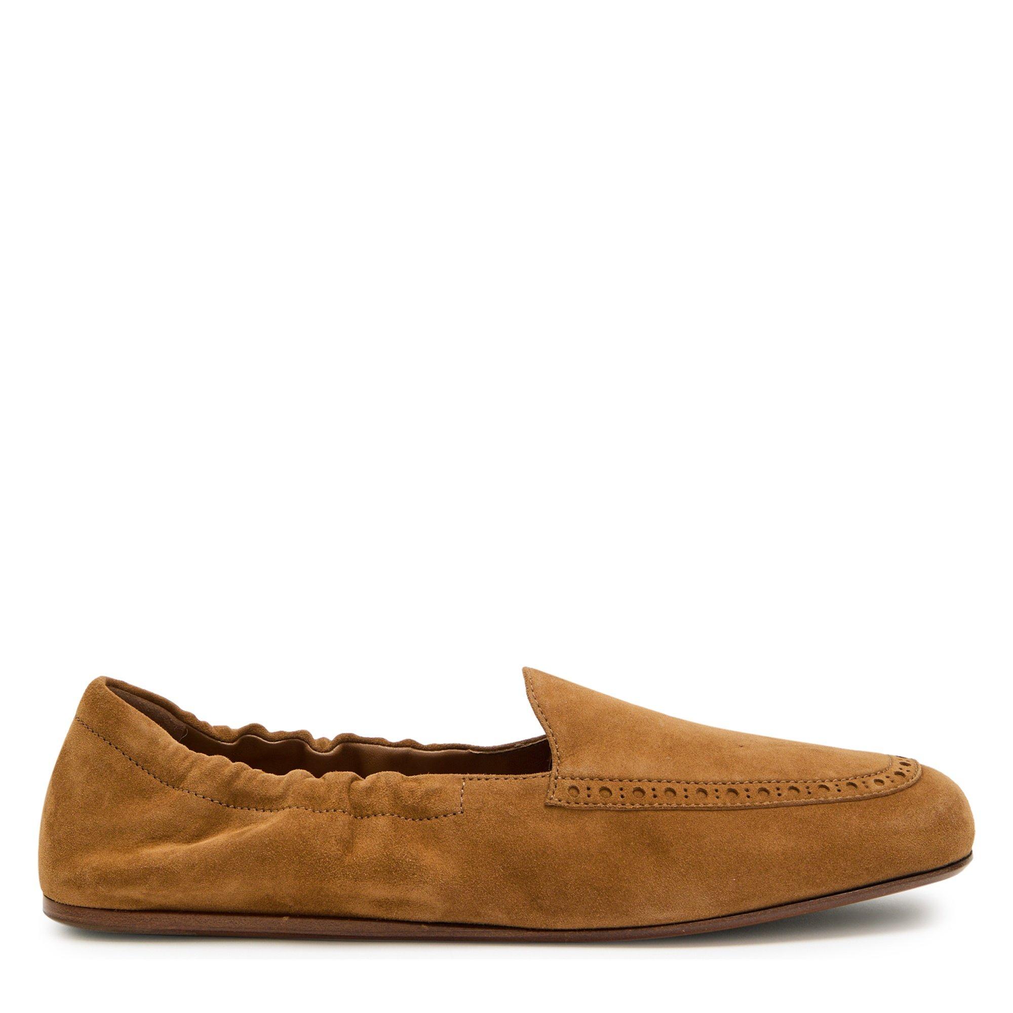 BROWN - Churchs - Women's Rika Suede Loafers - 1