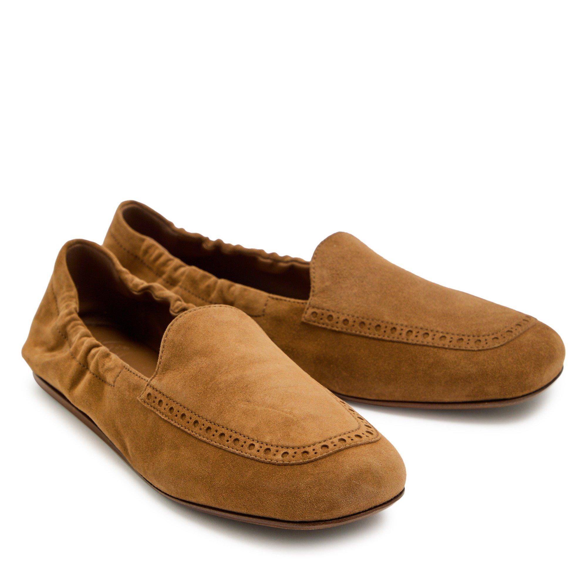 BROWN - Churchs - Women's Rika Suede Loafers - 3