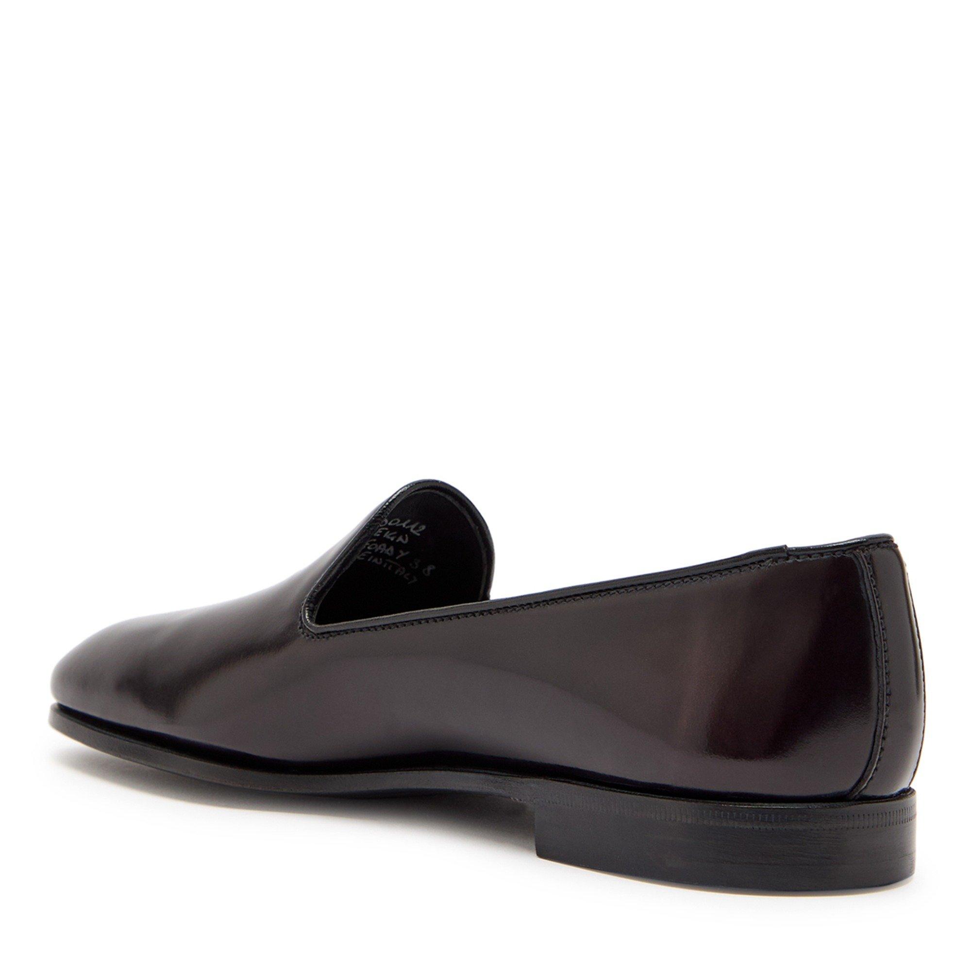 BURGUNDY - Churchs - Women's Reign Patent Leather Loafers - 2