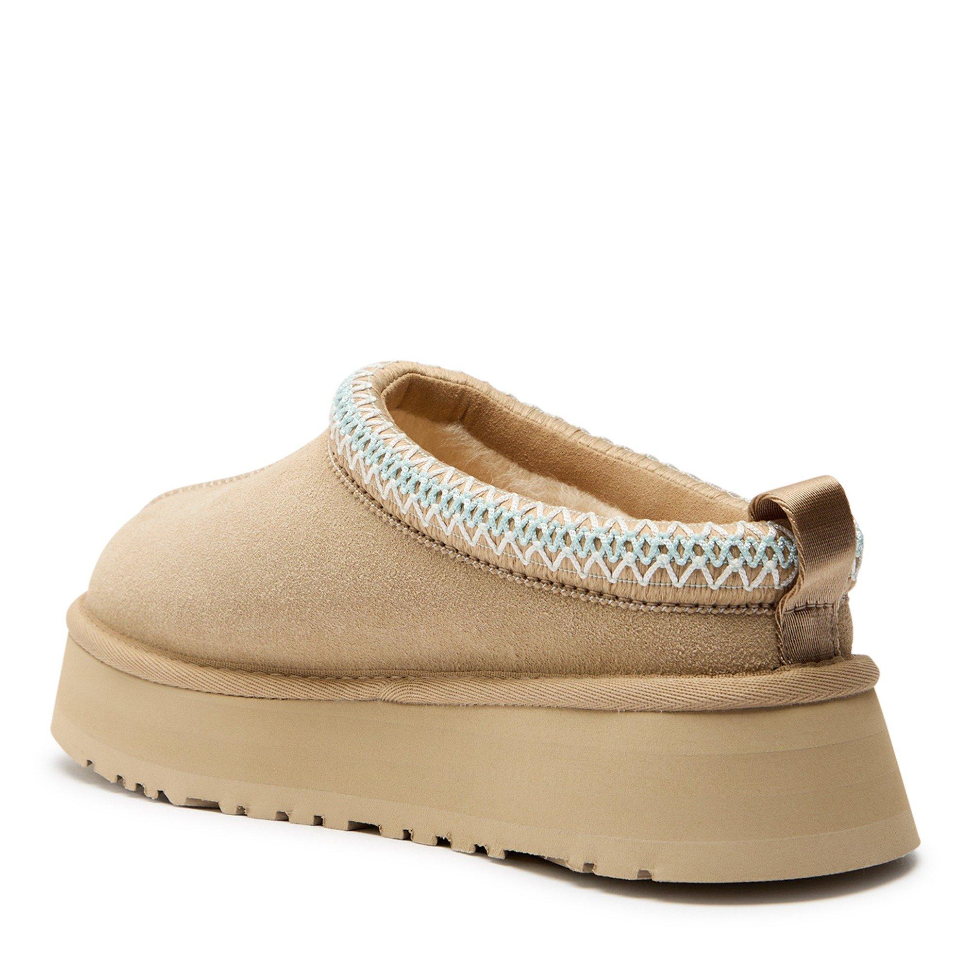 BEIGE - Ugg - Women's Tazz II Suede Flat Mules - 2