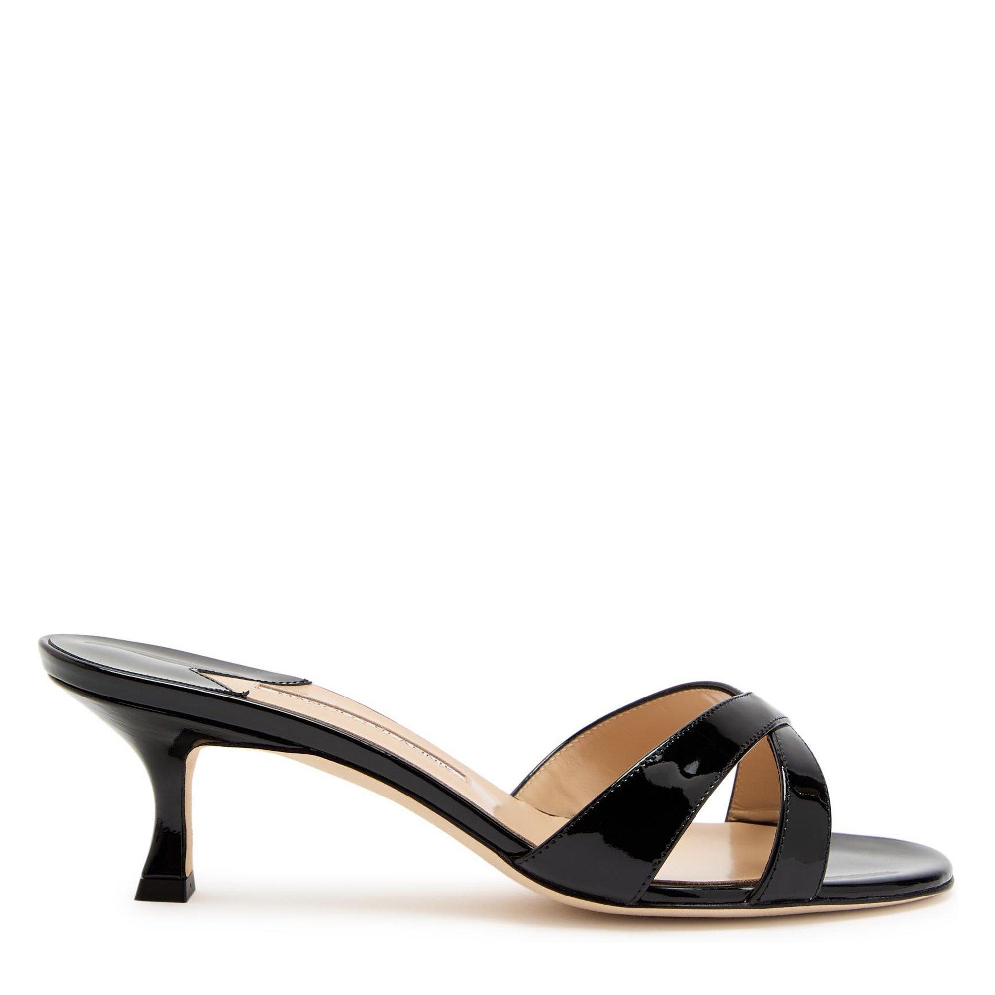 BLACK - Manolo Blahnik - CALLAMU PATENT LEATHER 677 MUL