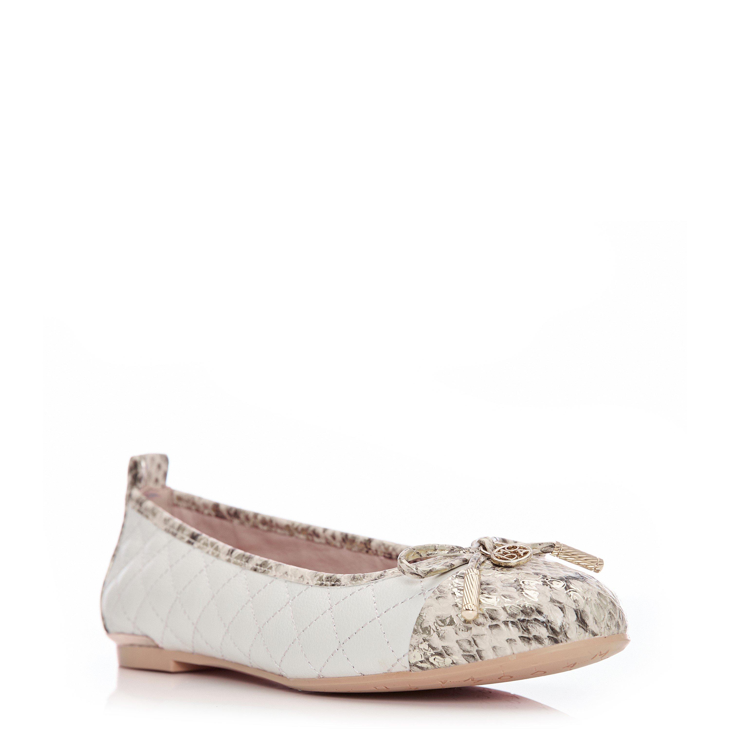 OFF WHITE - Moda in Pelle - Follo Ballet Shoes - 2