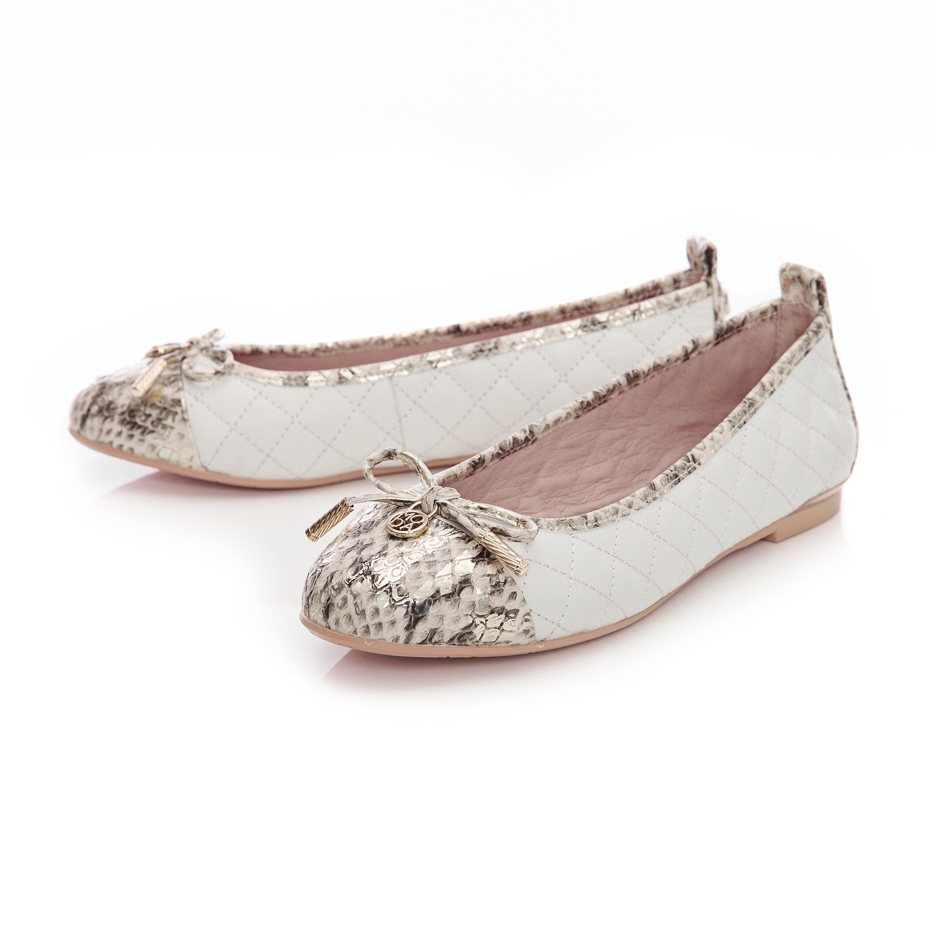 OFF WHITE - Moda in Pelle - Follo Ballet Shoes - 3