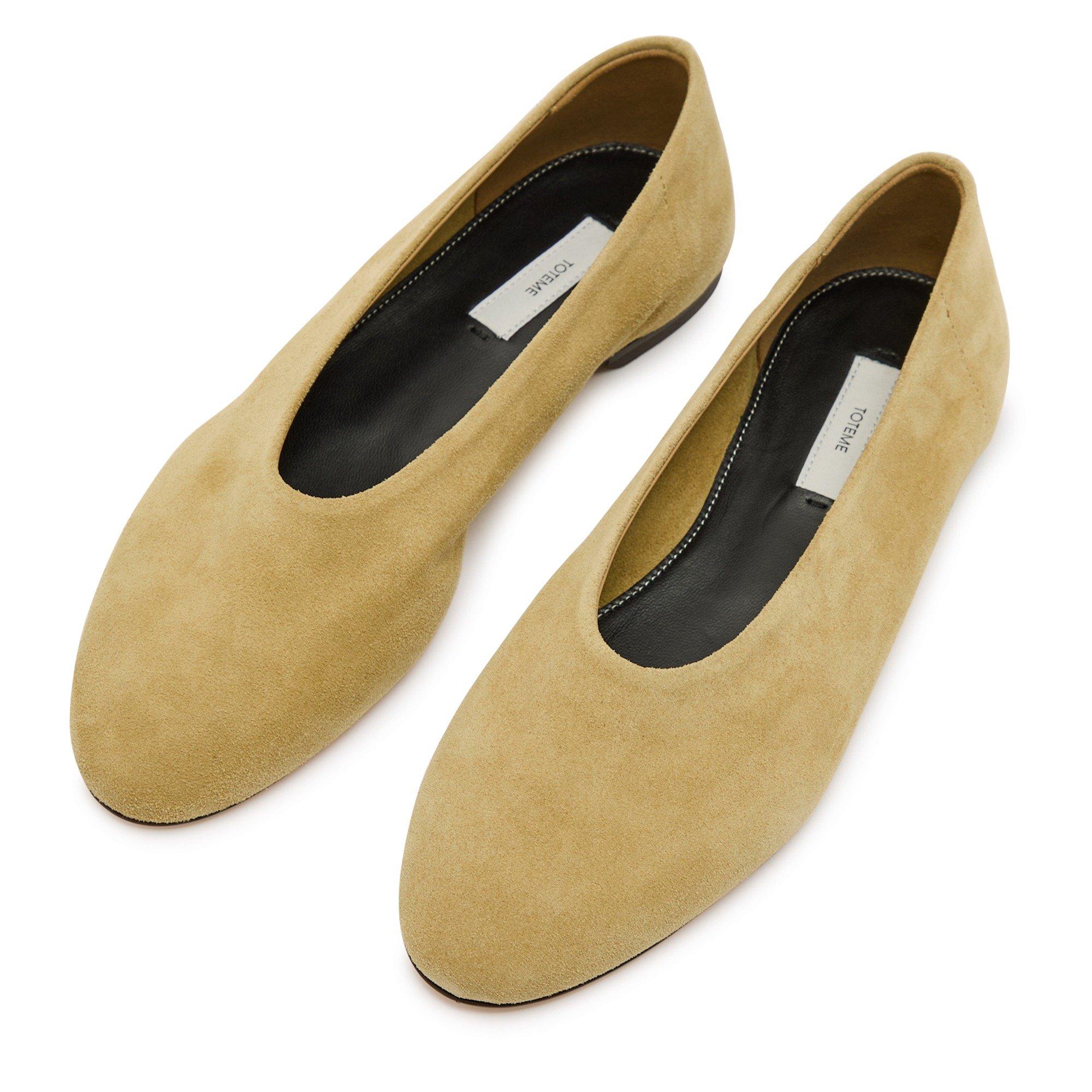 CAMEL - Toteme - Slip suede ballerinas - 3