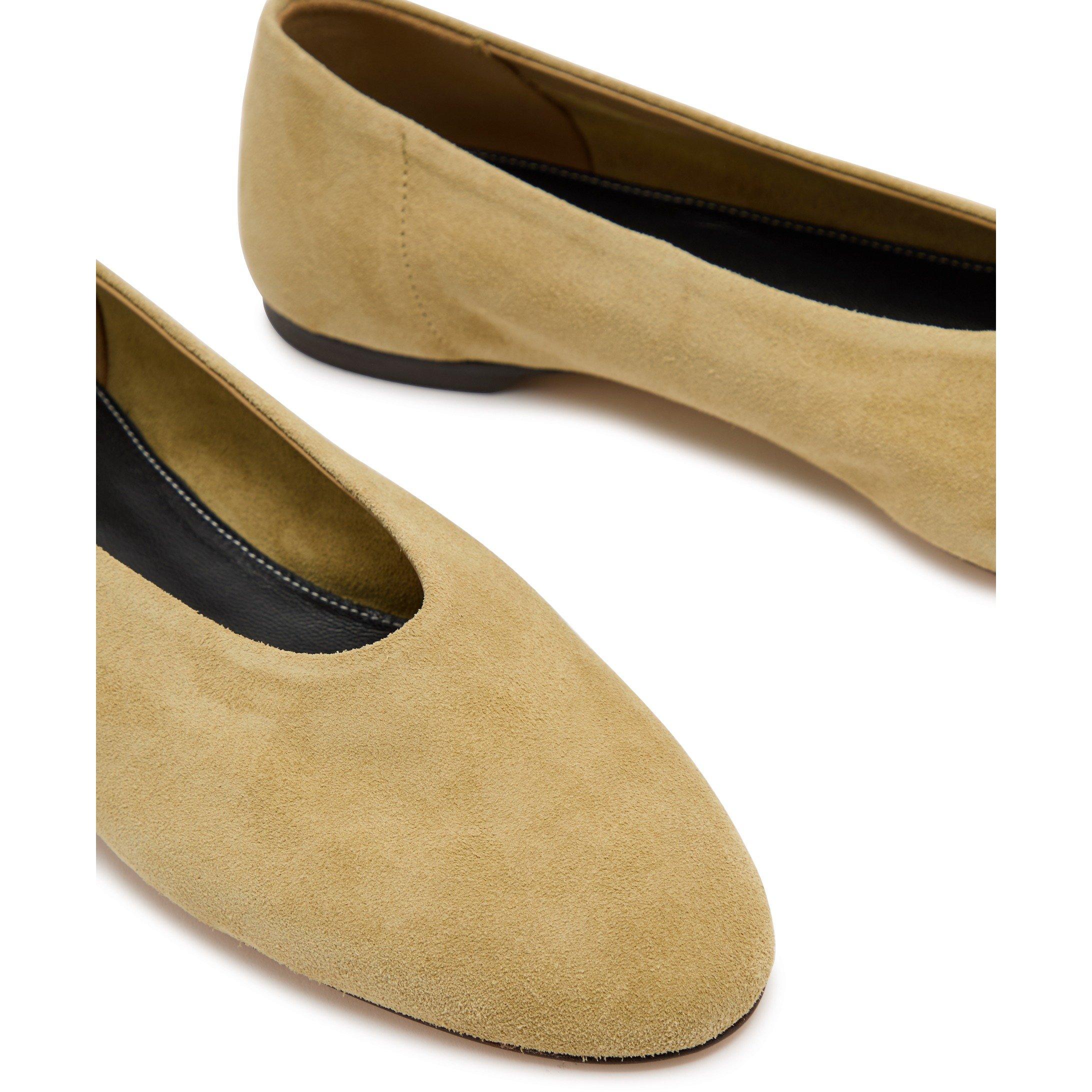CAMEL - Toteme - Slip suede ballerinas - 4