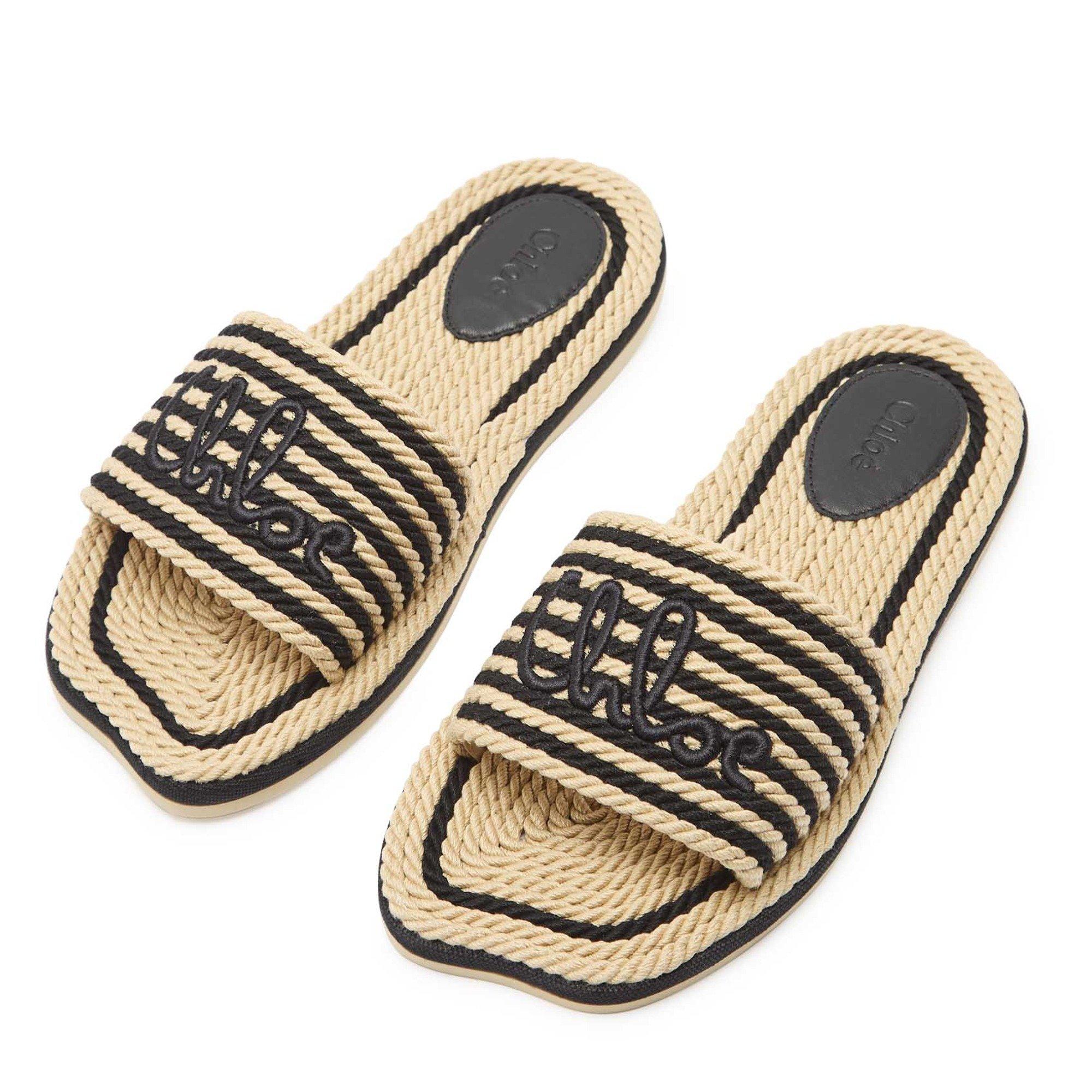 BLACK - Chloe - Women's Flat Sandals - 4