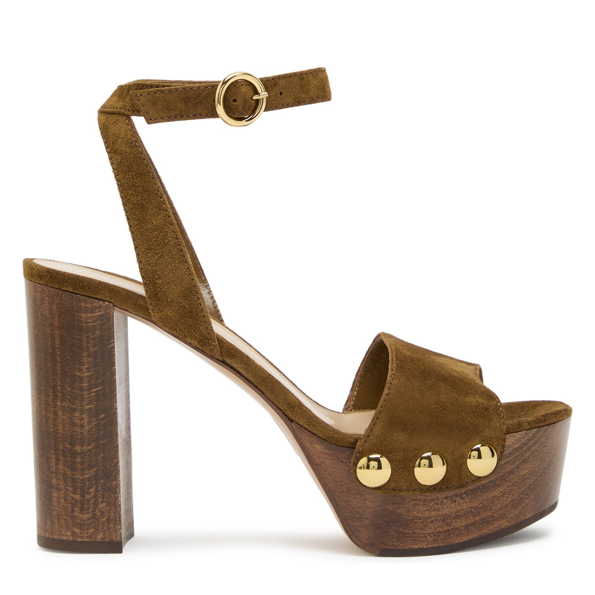 BROWN - Gianvito Rossi - G32753 CAMOSCIO - 1