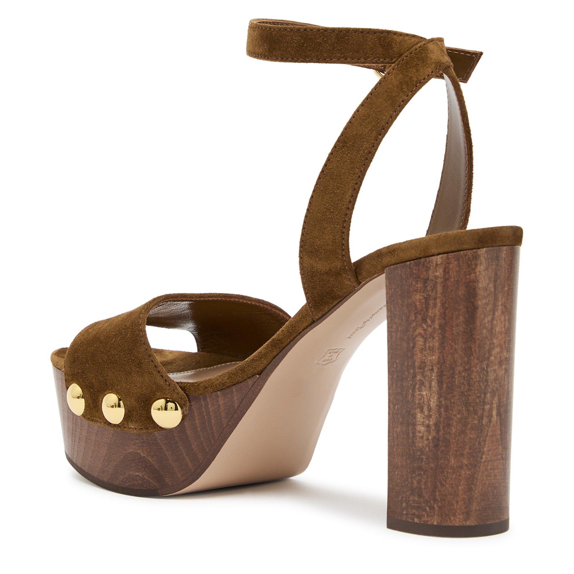 BROWN - Gianvito Rossi - G32753 CAMOSCIO - 2
