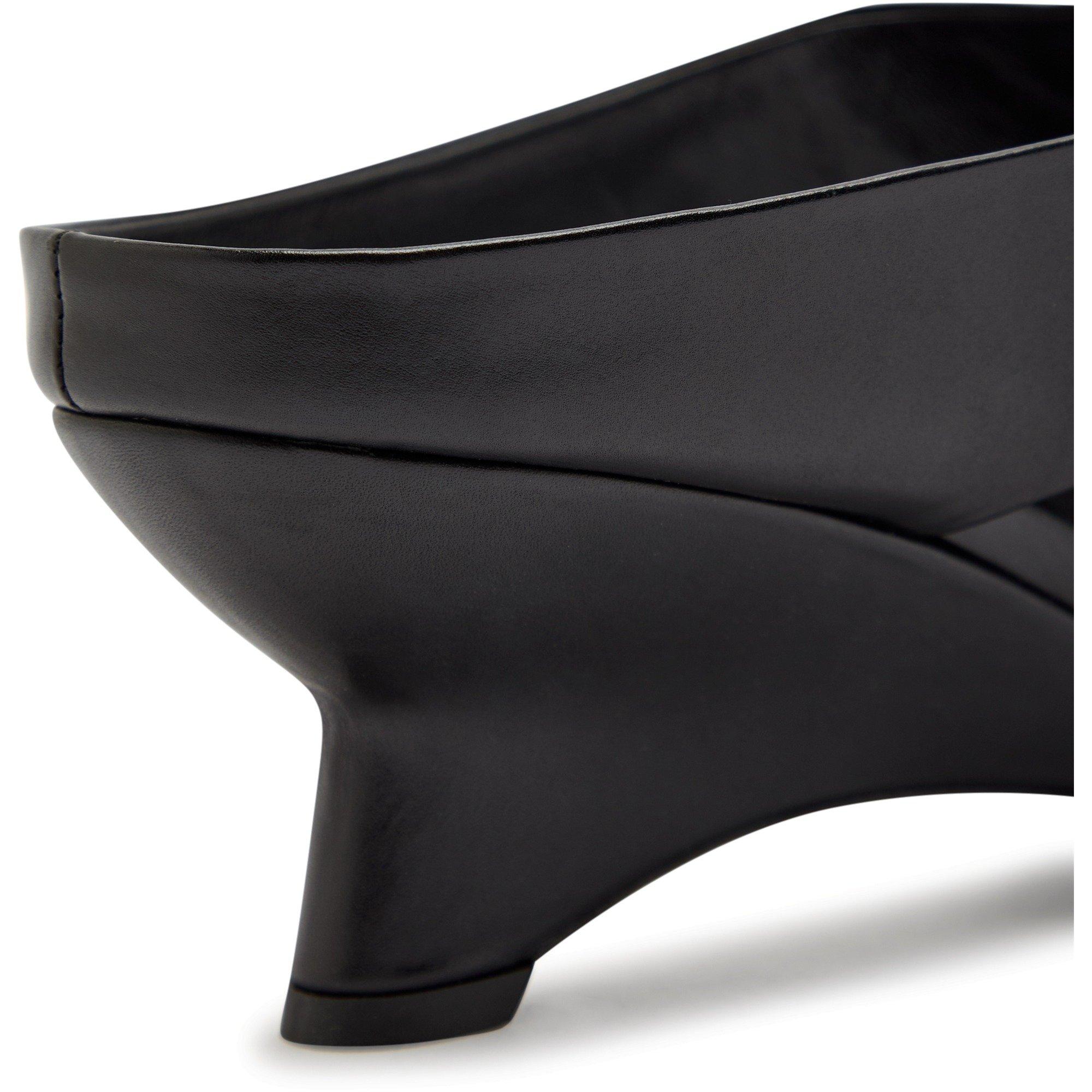 BLACK - Khaite - Women's Marlow Mule 55 Leather - 4
