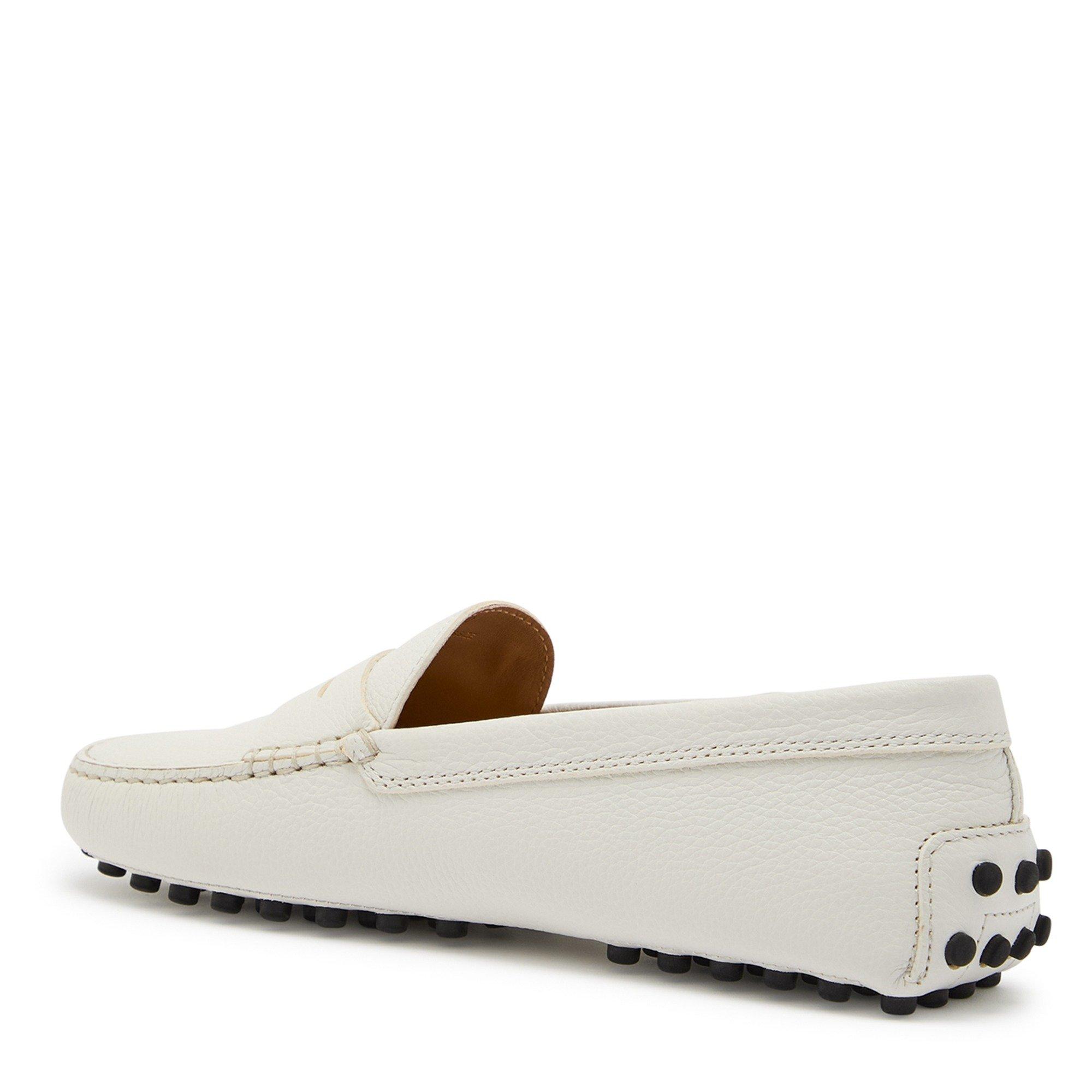 WHITE - Tods - Women's Gommino Leather Loafers - 2