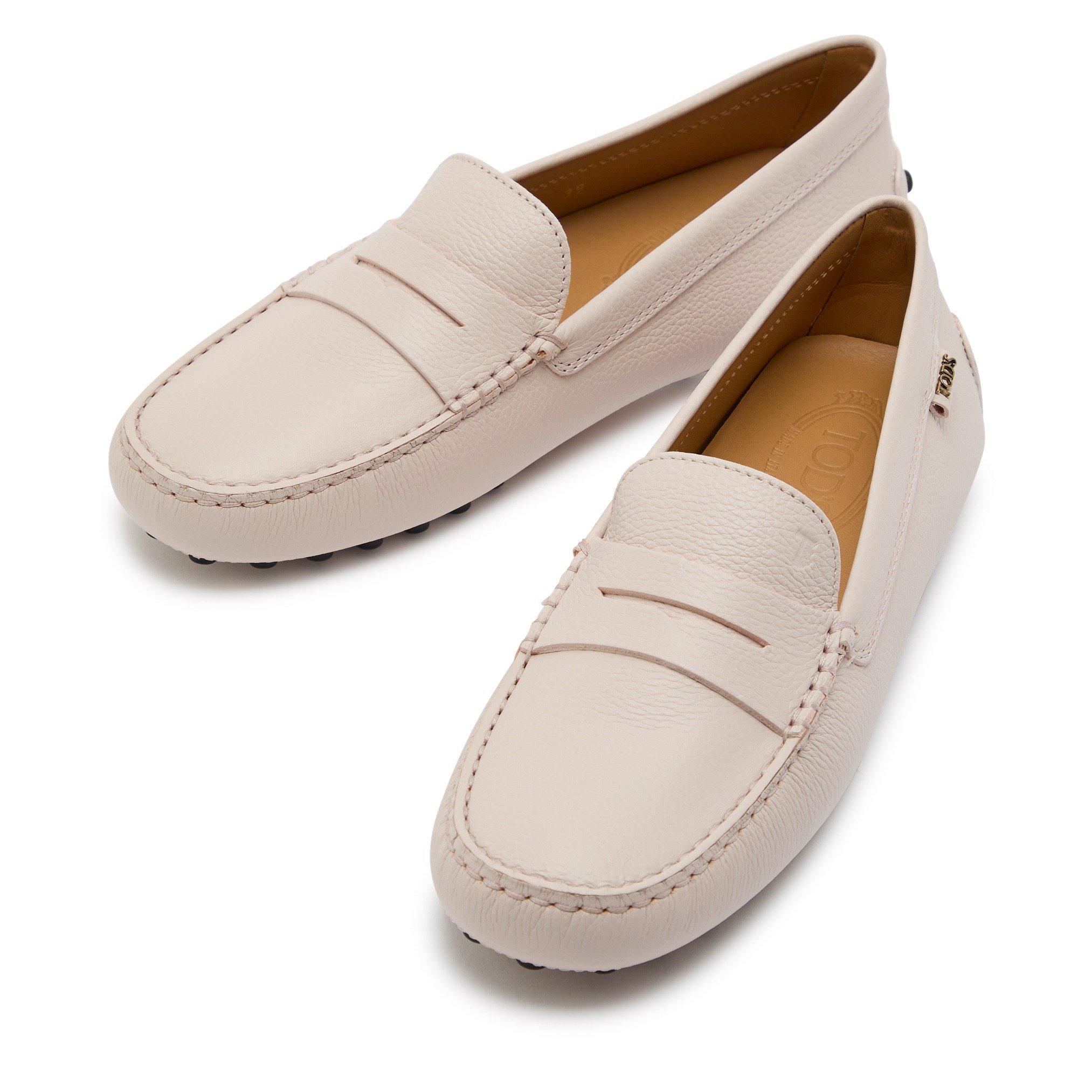 PINK - Tods - Women's Gommino Leather Loafers - 3