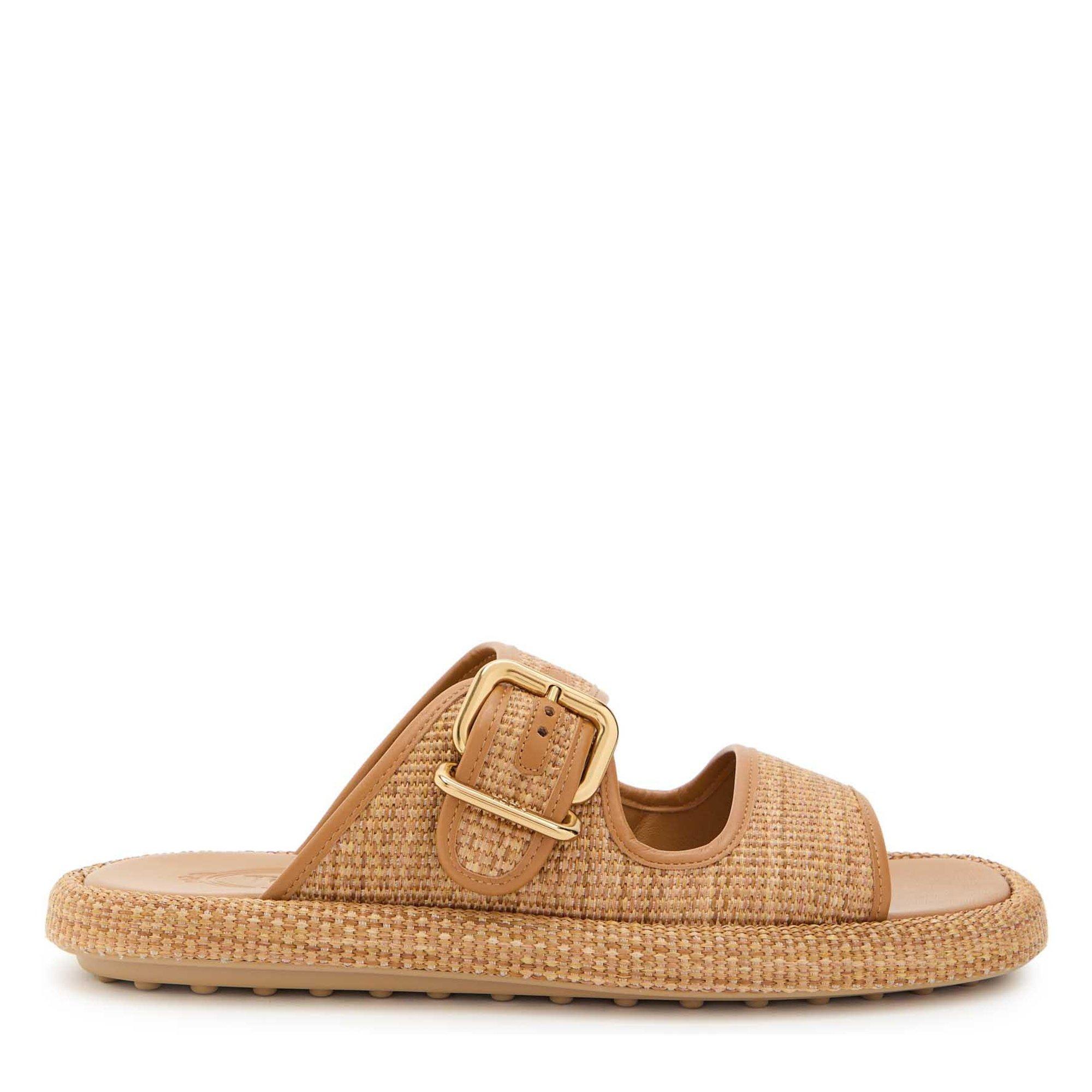 Tods SANDALO GOMMA 70L FASCIA FIBBI