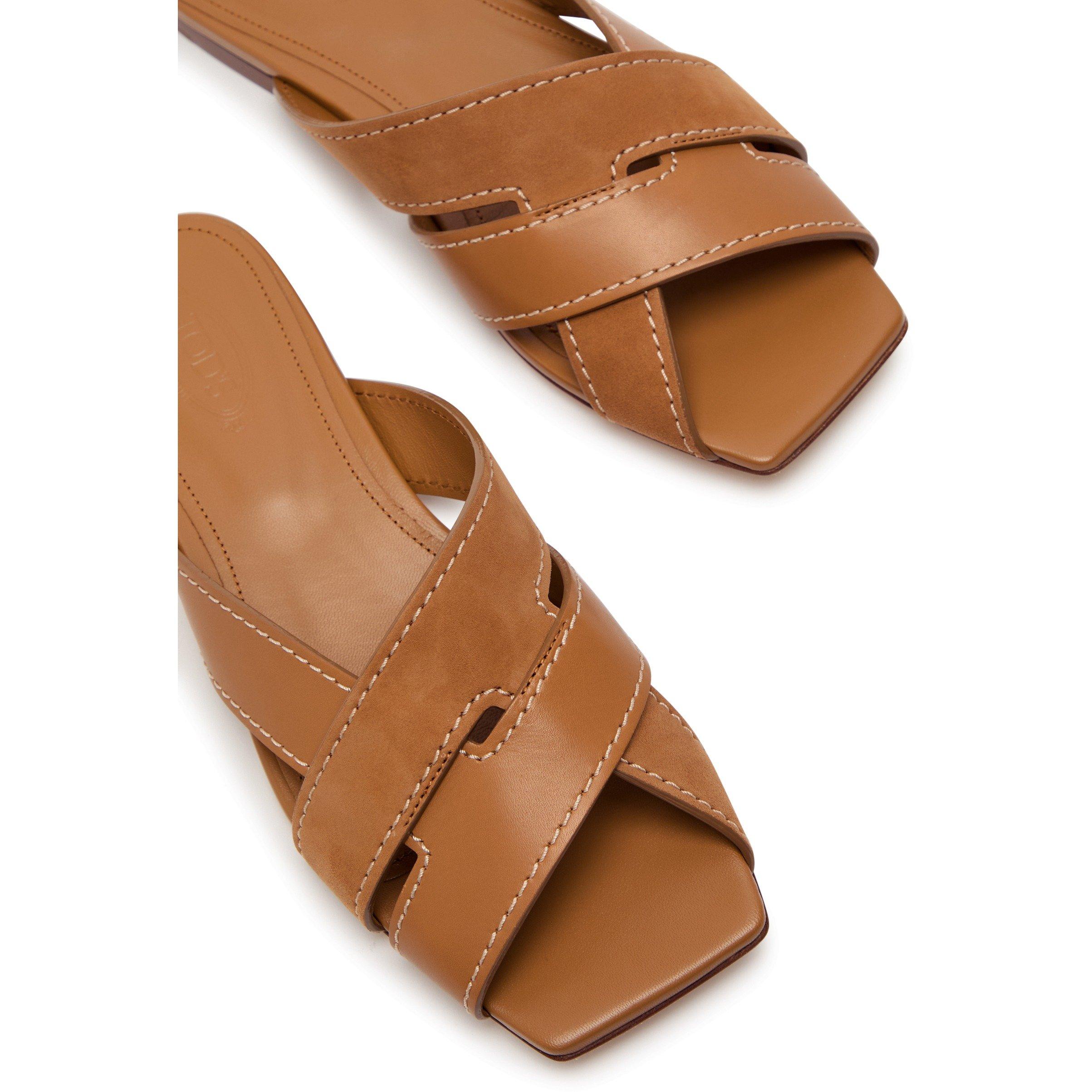 BROWN - Tods - SAND.CUOIO FLAT 99L FASCE INCR - 4