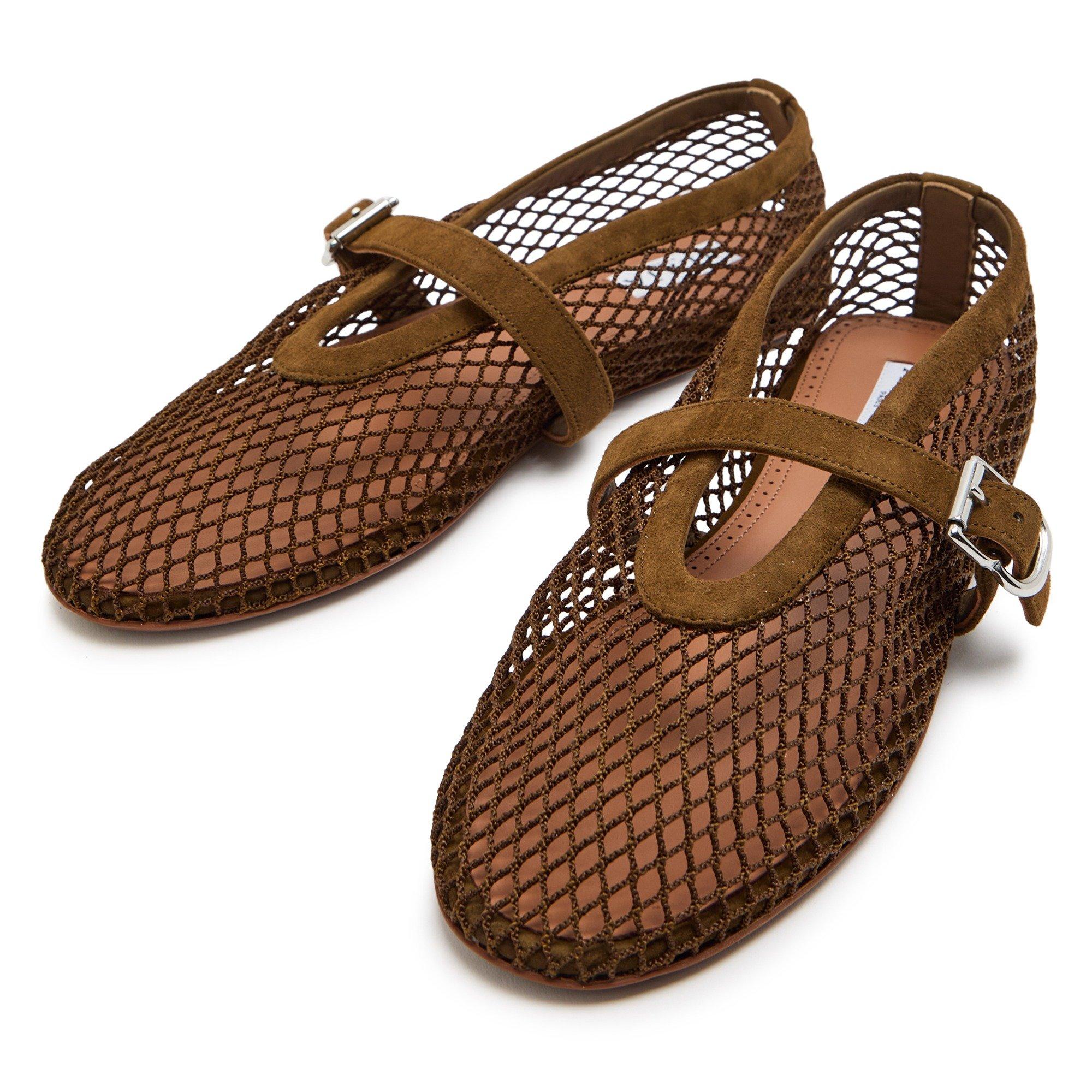 BROWN - Alaia - Ballet Flats - 3
