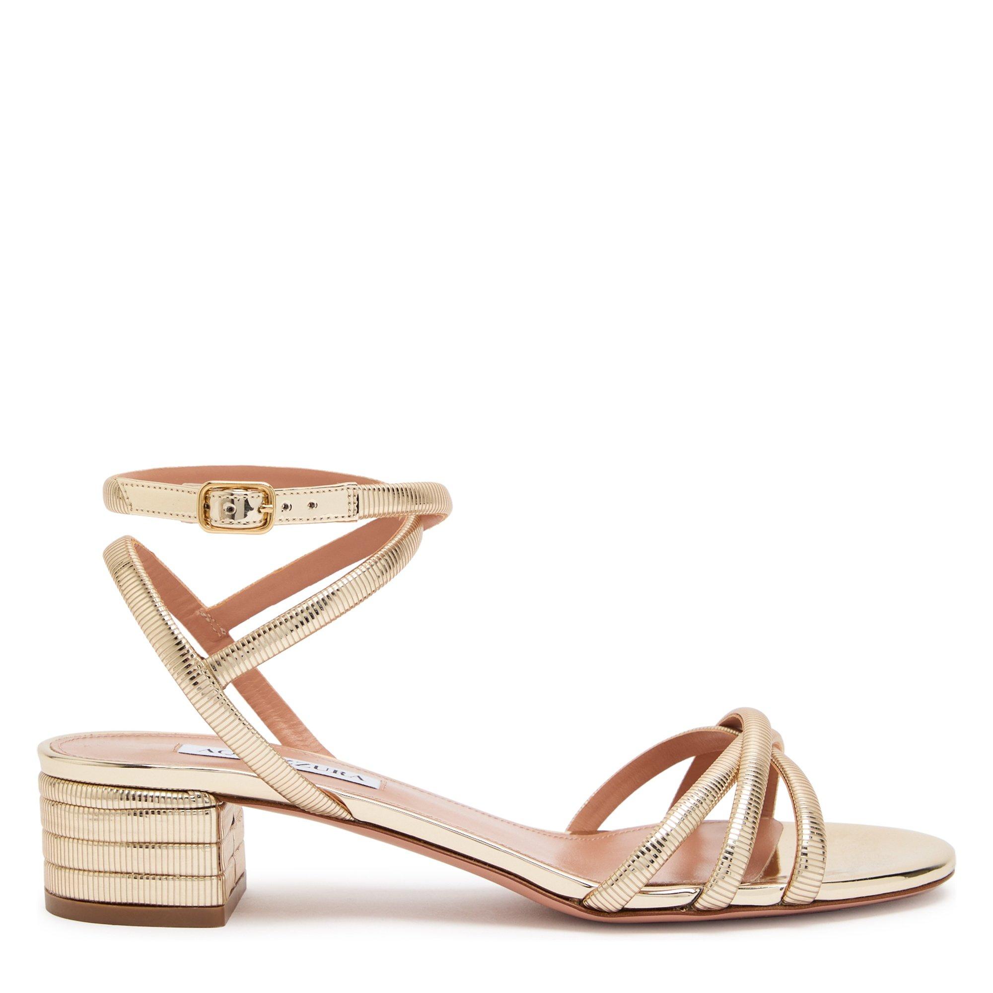 GOLD - Aquazzura - HEATWAVE SANDAL 35 - 1