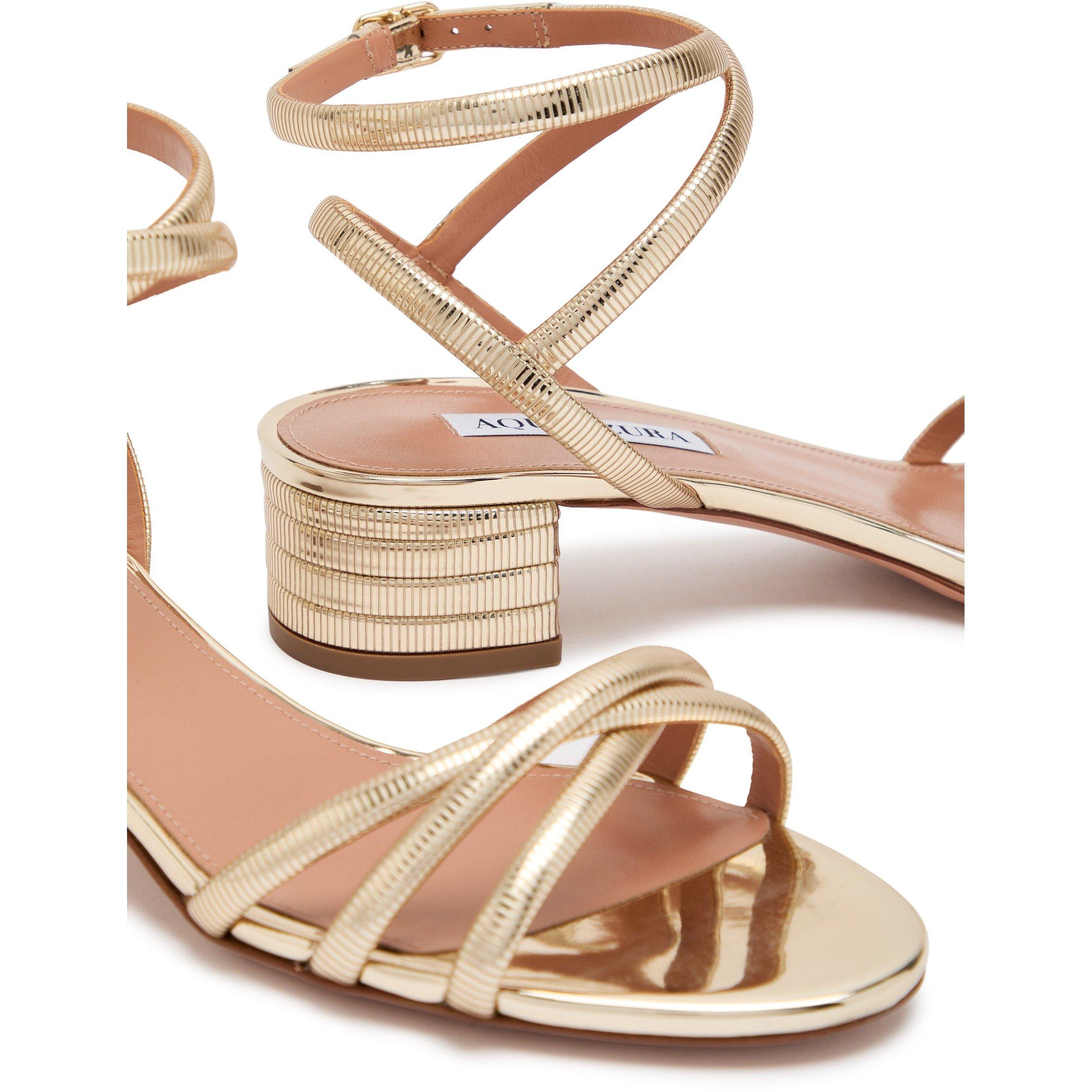 GOLD - Aquazzura - HEATWAVE SANDAL 35 - 4