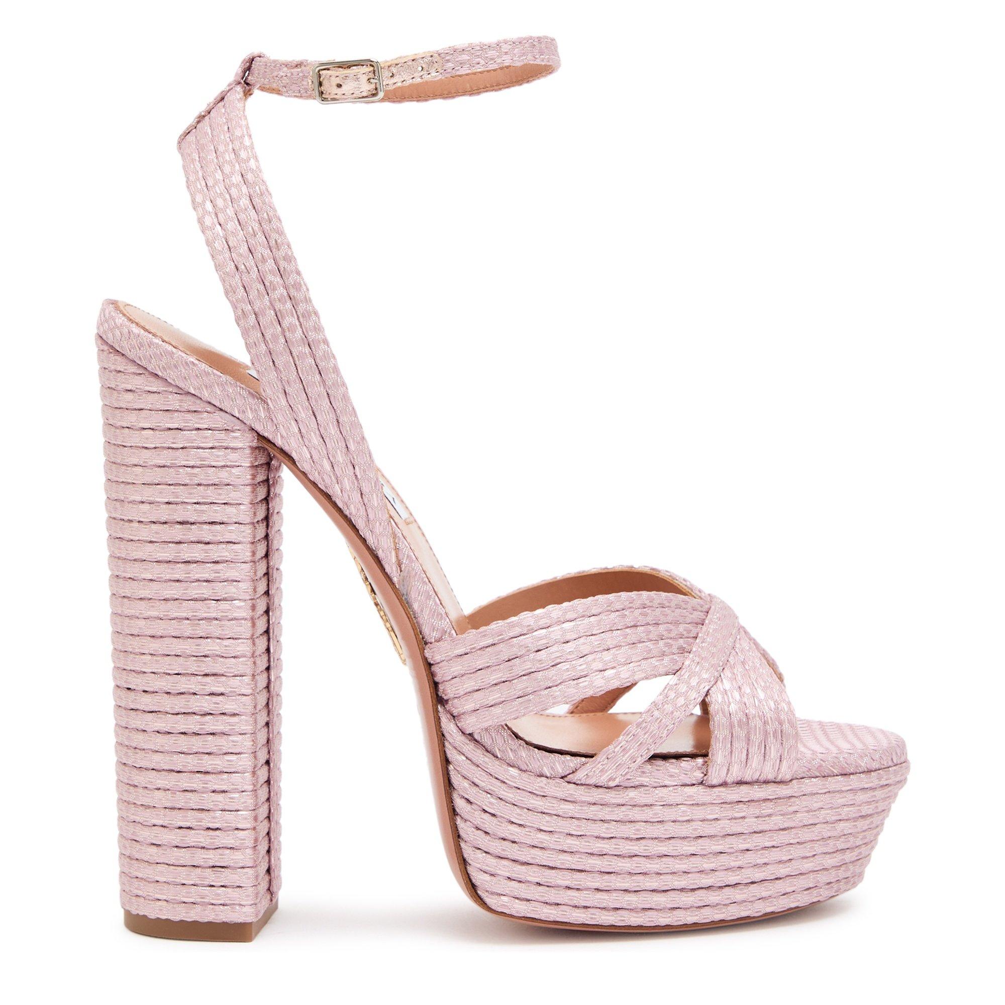 PINK - Aquazzura - SUNDANCE PLATEAU 140