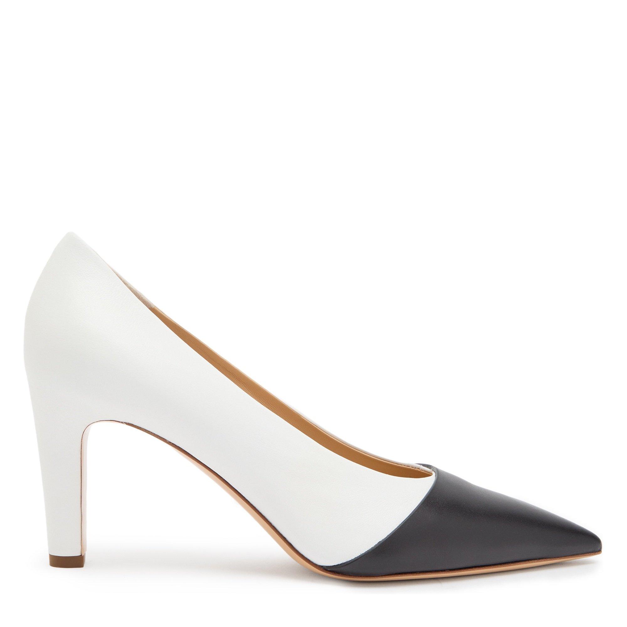 WHITE - Gabriela Hearst - Women's Empress Leather Court Shoes - 1
