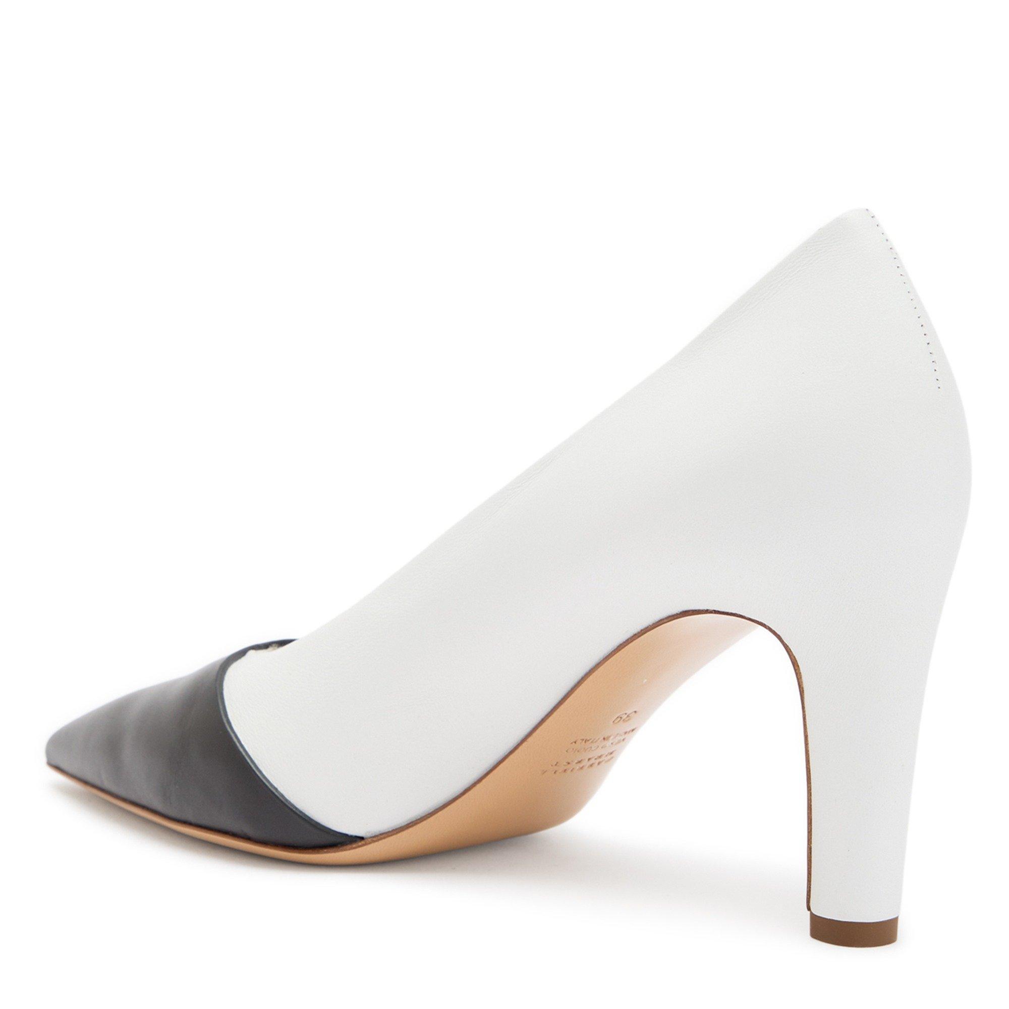 WHITE - Gabriela Hearst - Women's Empress Leather Court Shoes - 2