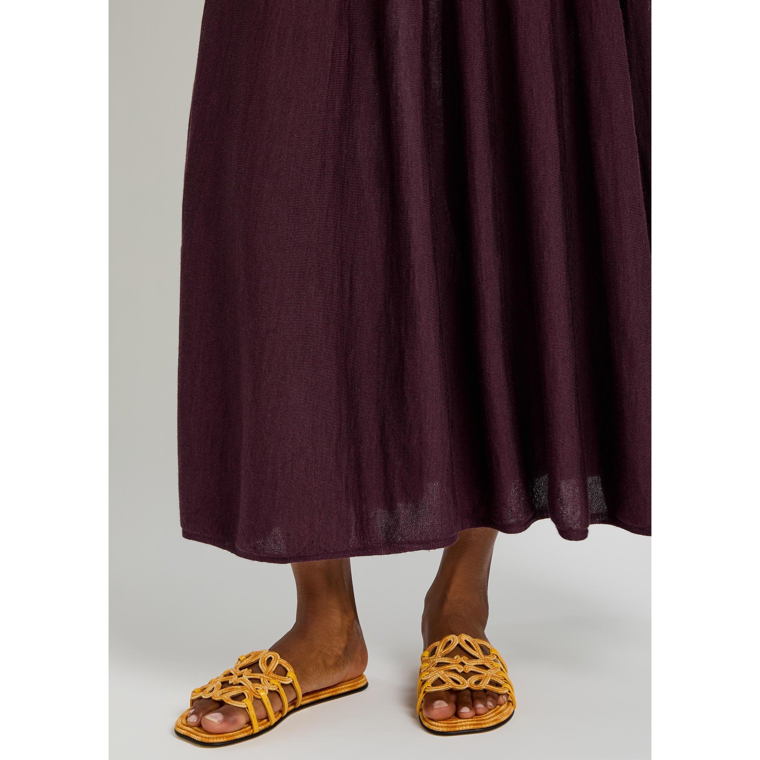 YELLOW - LOEWE - PETAL ANAGRAM SLIDE EMBOIDERY - 3