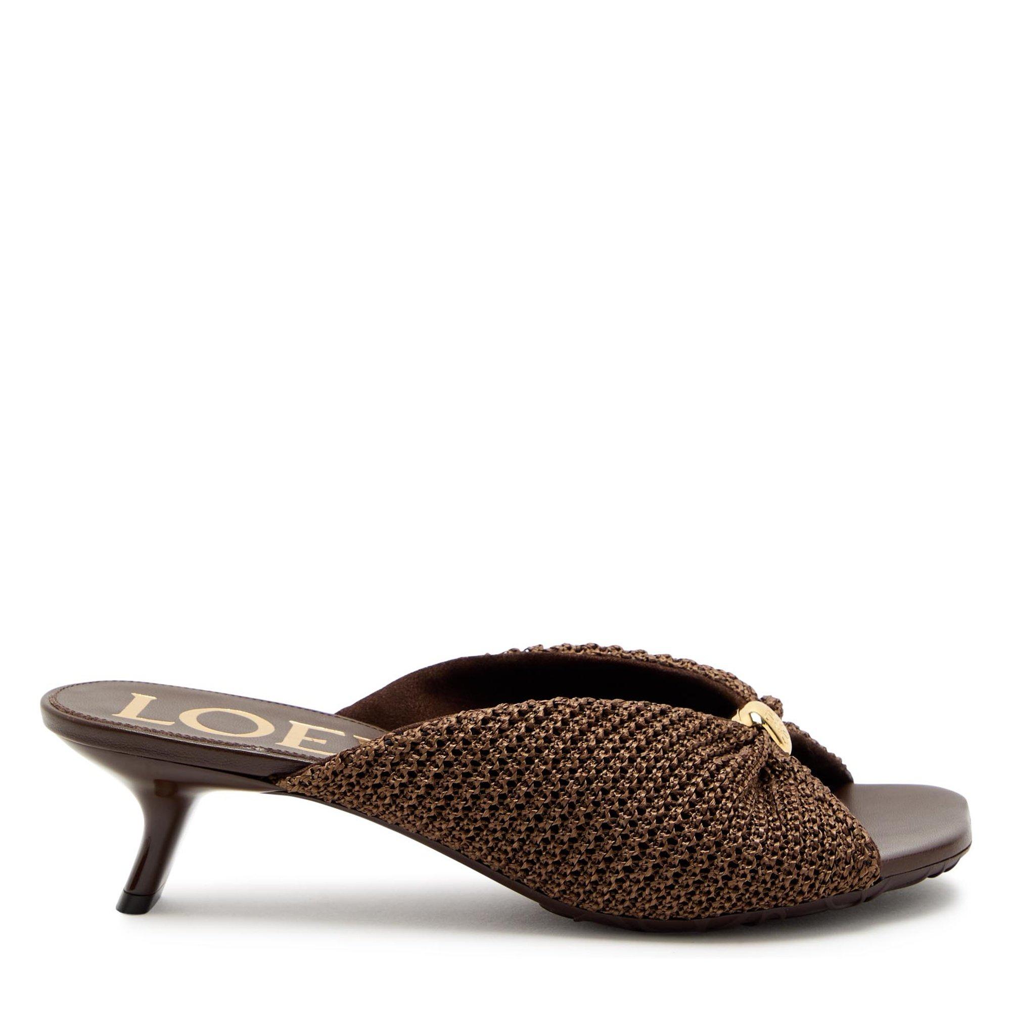 BROWN - LOEWE - PEBBLE SOFT SLIDE 45 - 1