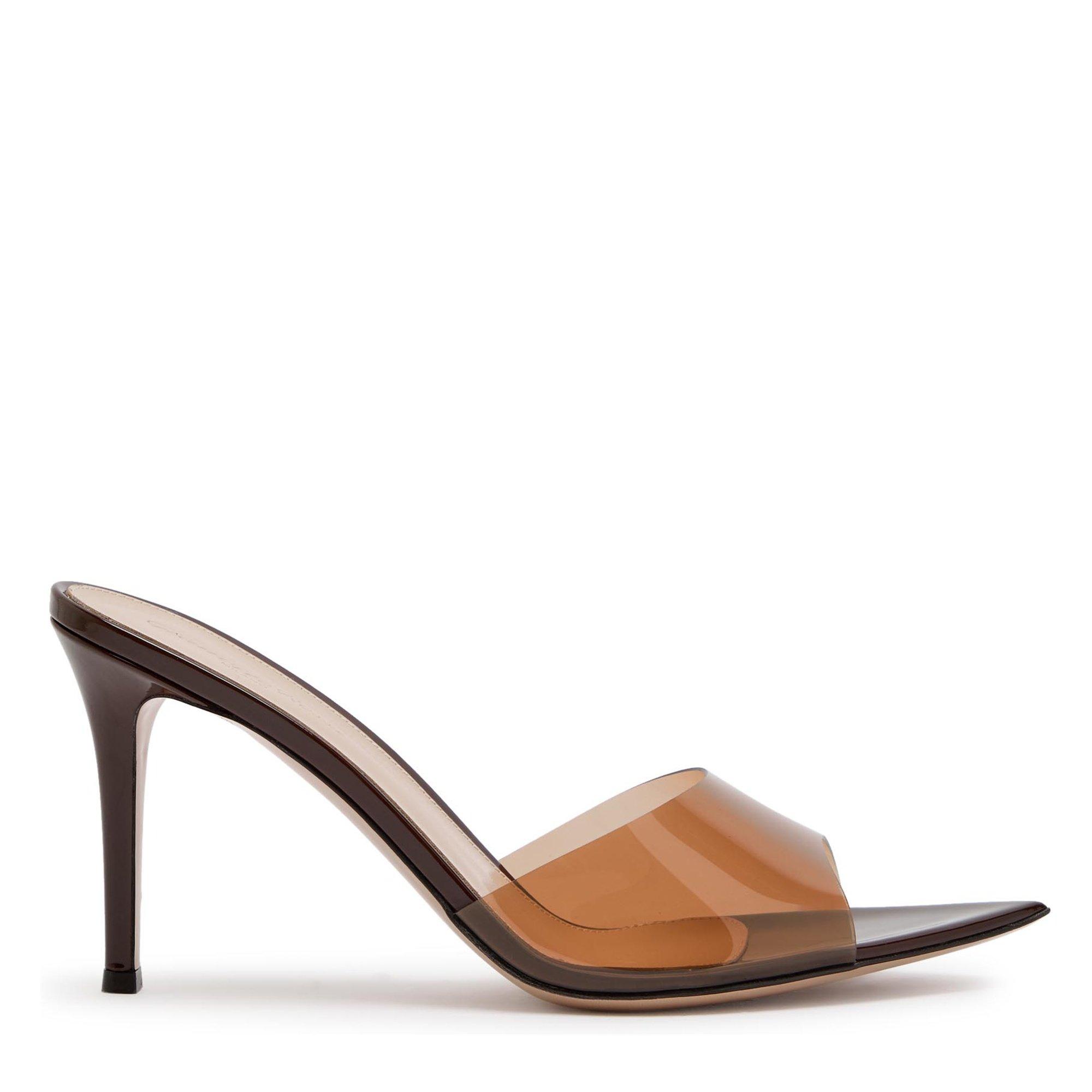 BROWN - Gianvito Rossi - ELLE 85 GLASS+VERNICE