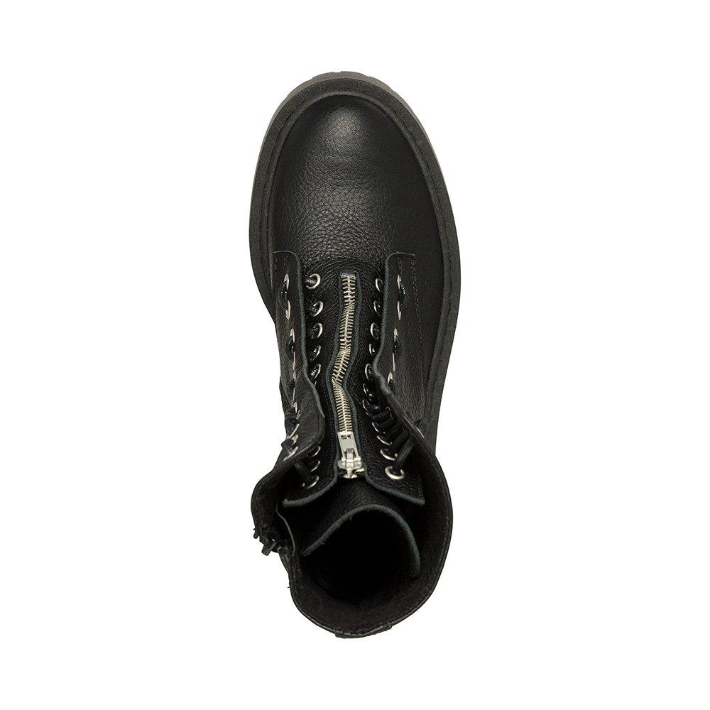 Black Leath - Steve Madden - Odilia Biker Boots - 4