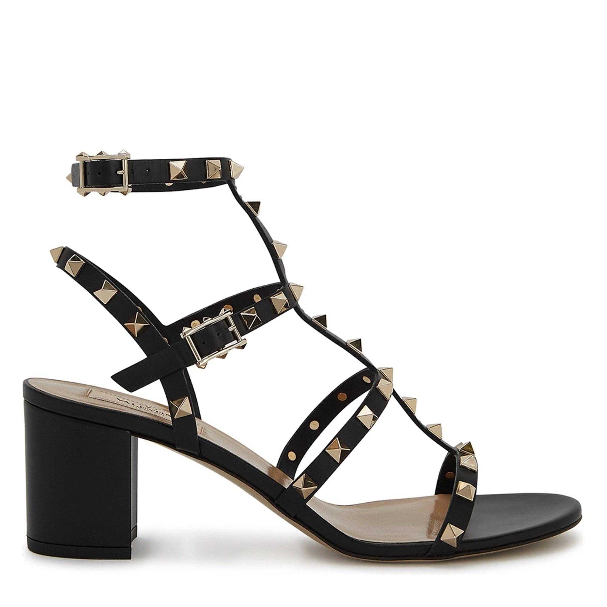 ROCKSTUD BLOCK HEEL SANDAL 60