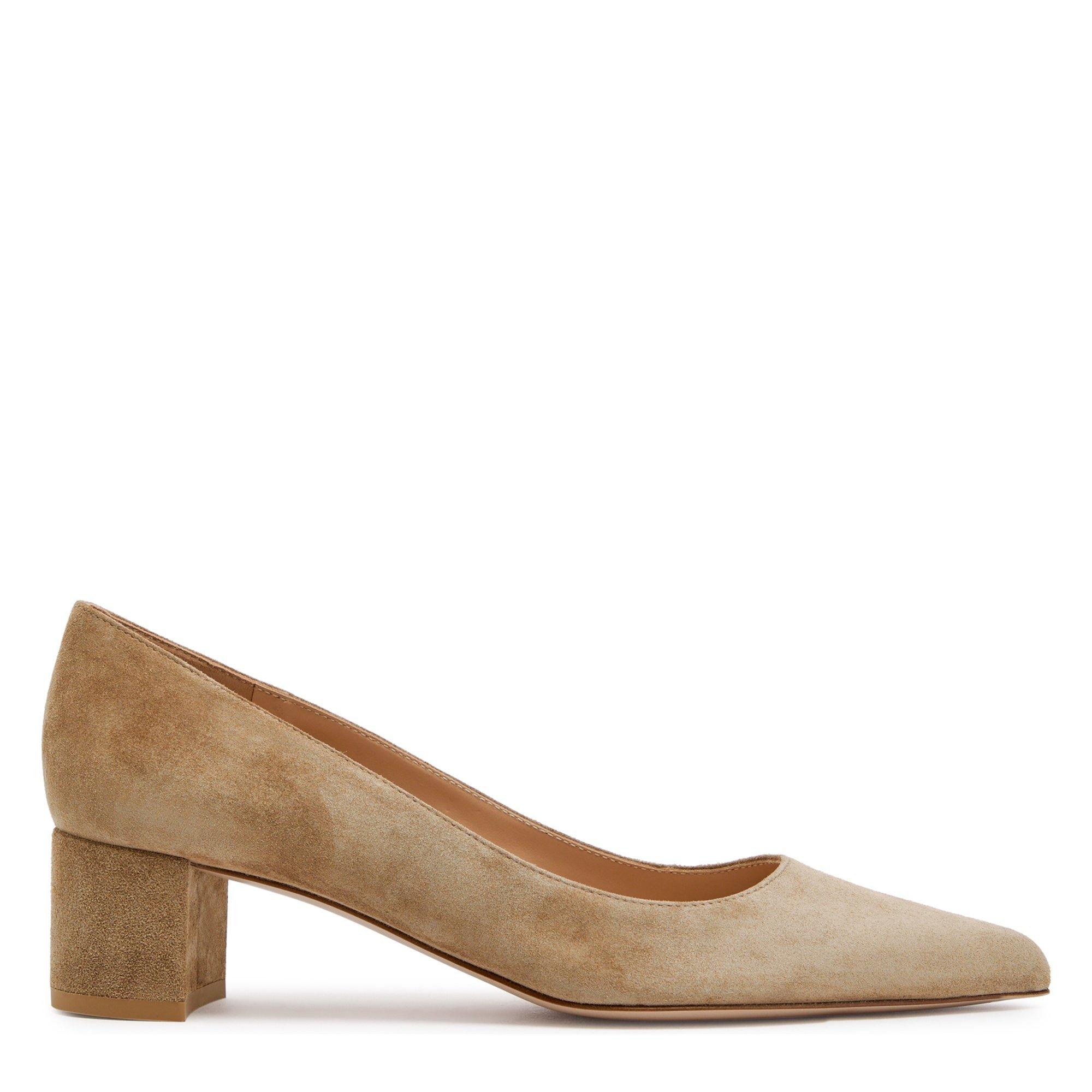 Gianvito Rossi Women's Piper 45 Suede Court Shoes