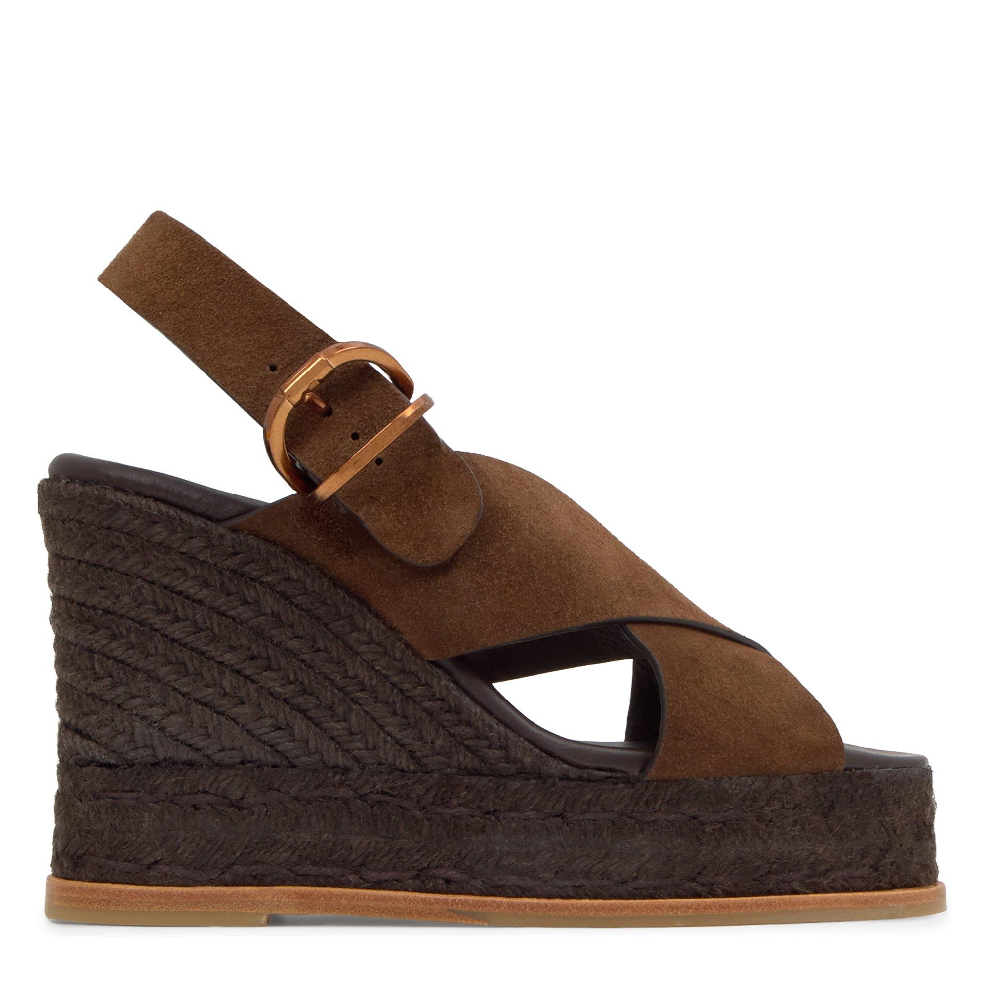 BROWN - Castaner - BETINA C 8ED RAFFIA WEDGE SAND - 1