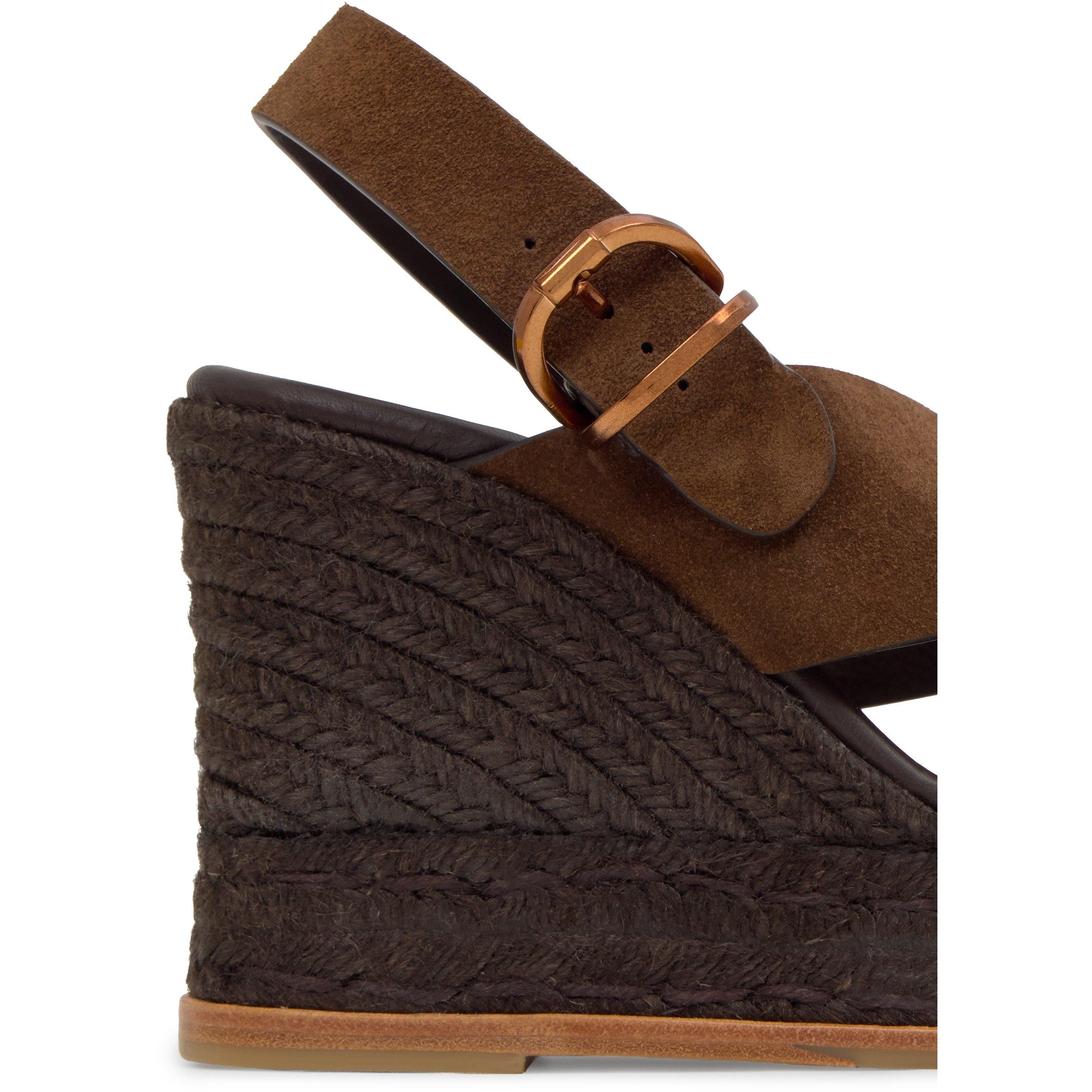 BROWN - Castaner - BETINA C 8ED RAFFIA WEDGE SAND - 3