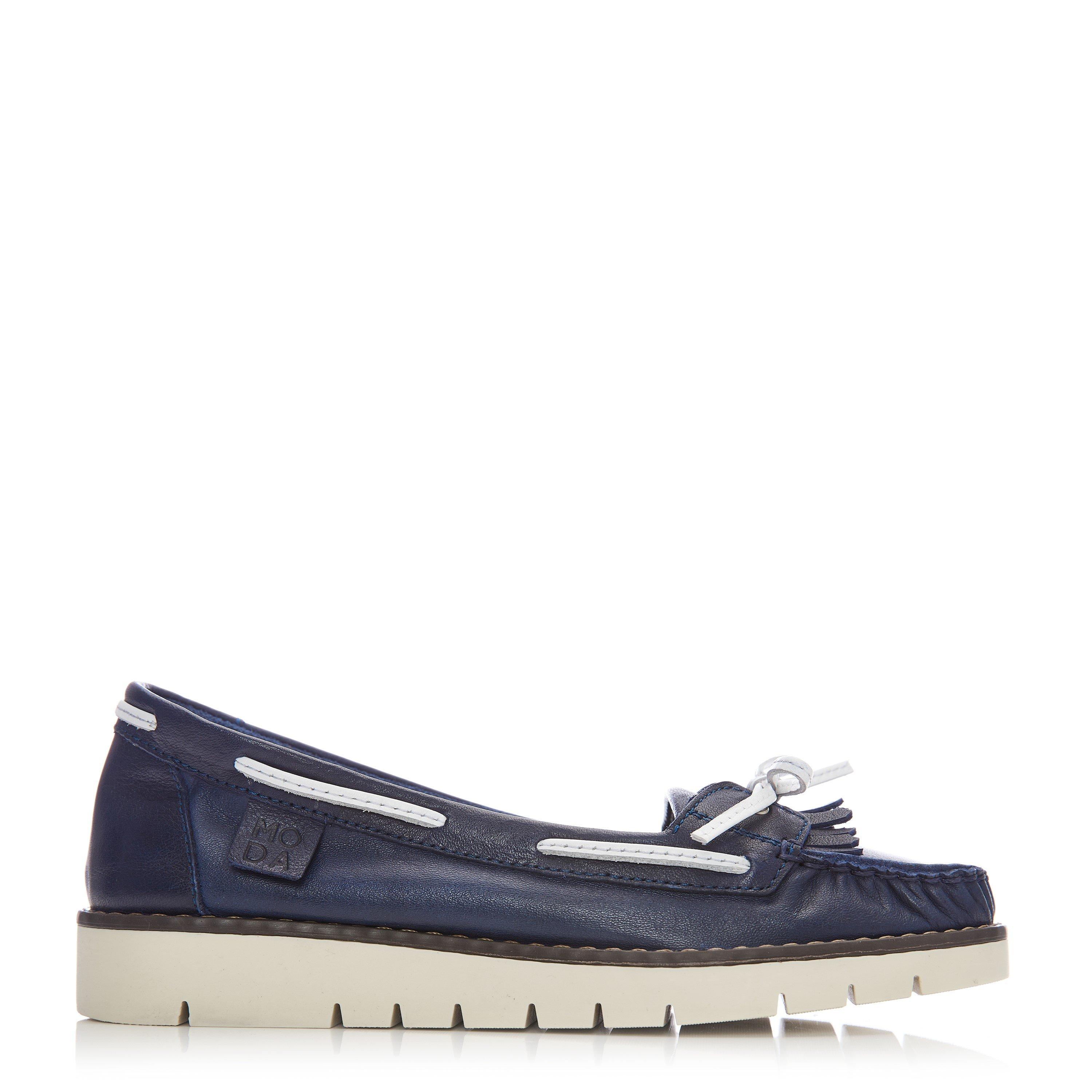 AZUL MARINHO - Moda in Pelle - Women's Esmee Loafers - 1