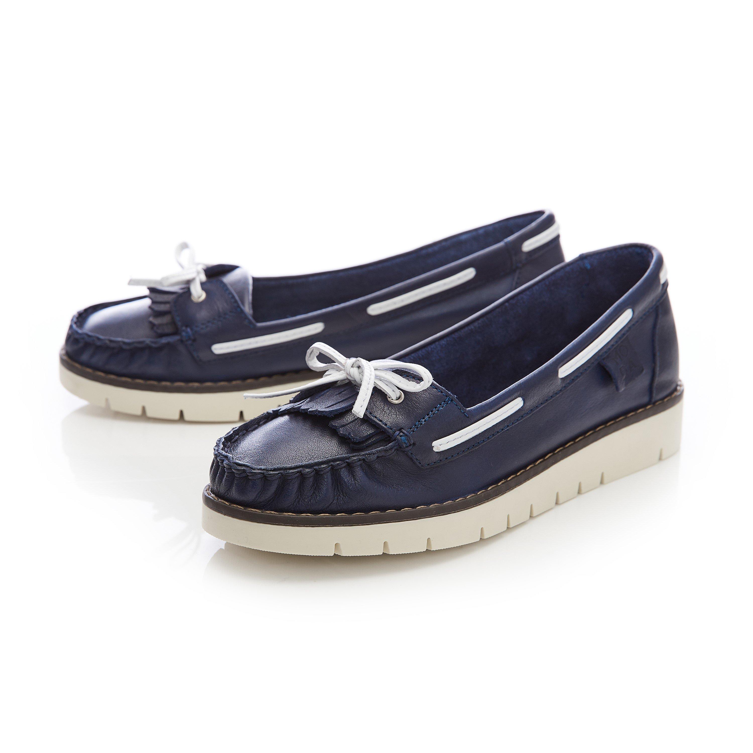 AZUL MARINHO - Moda in Pelle - Women's Esmee Loafers - 3